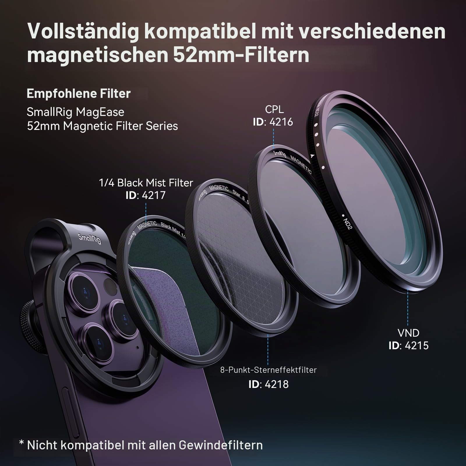 smallrig-3845b-52-mm-magnetfilter-adapterring-handy-filterklemme image 6