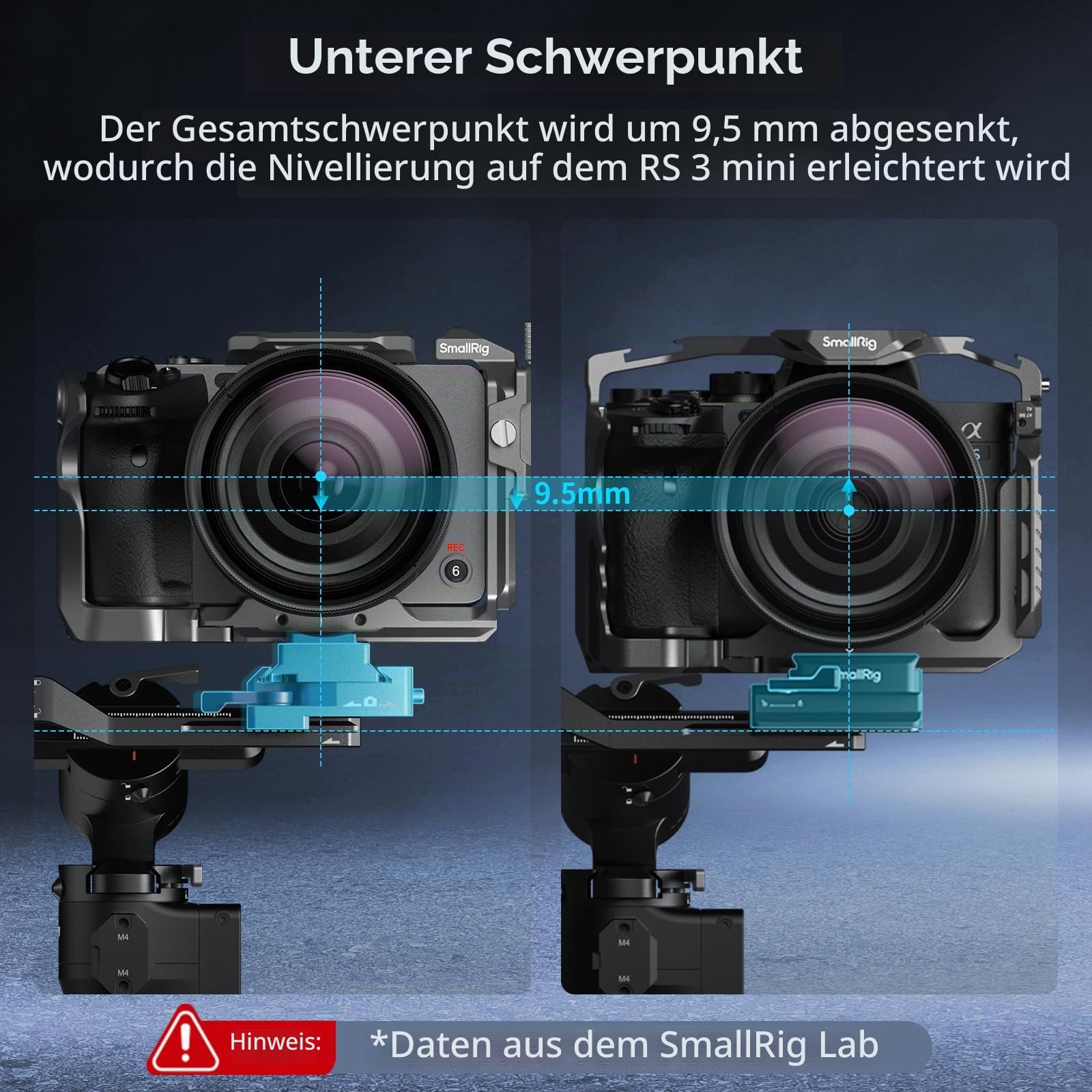 smallrig-hawklock-schnellwechselplatte-f-r-arca-f-r-dji-stabilizer-4639 image 3