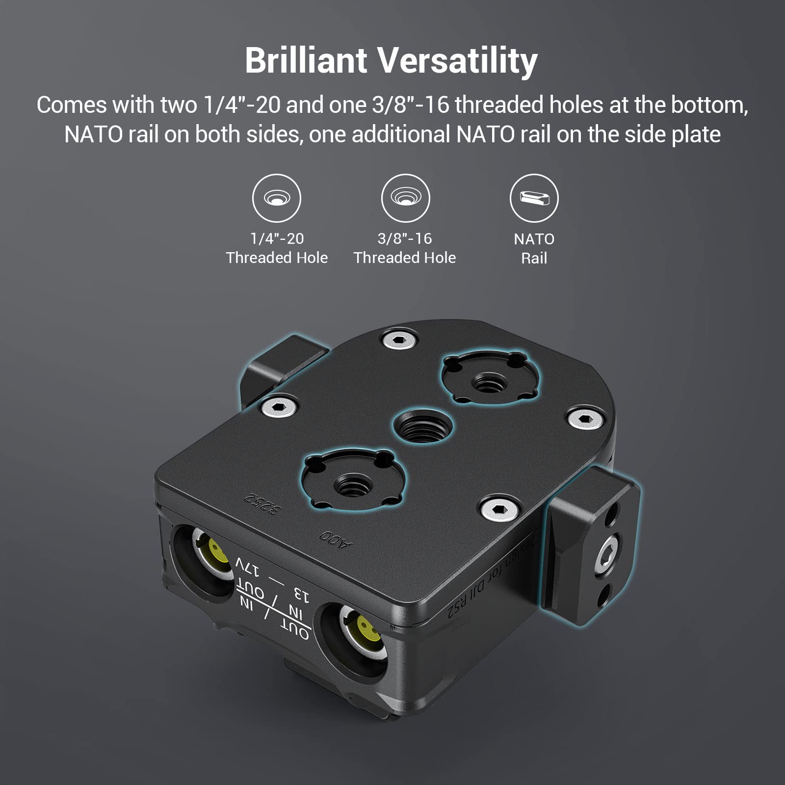 smallrig-3252-netzteil-grundplatte-f-r-dji-rs-2-rs-3-pro-rs-4-pro-rs-5 image 5