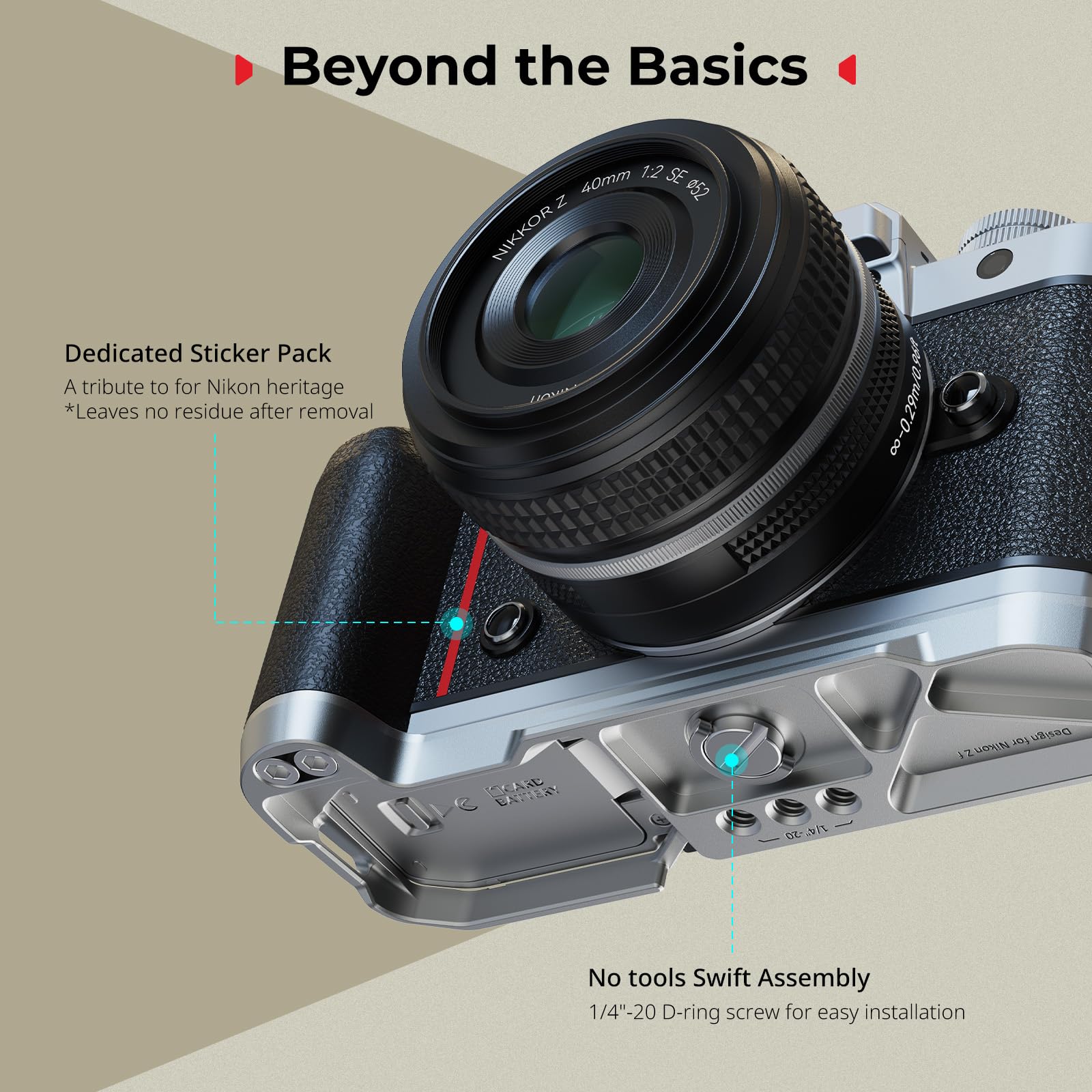 smallrig-5706-silikon-l-griff-silber-f-r-nikon-z-f-mit-arca-swiss-platte image 4