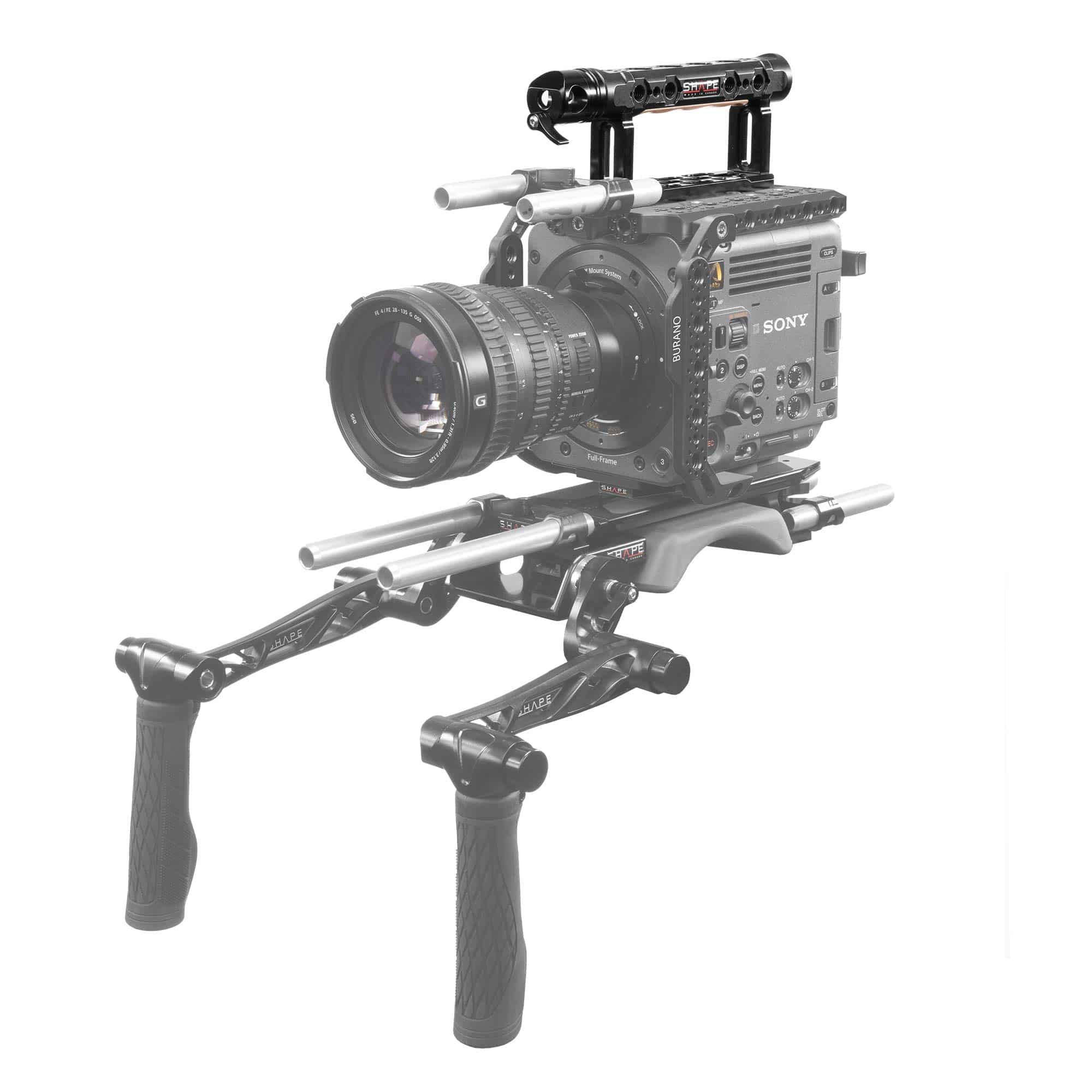 shape-d-pro-topgriff-mit-15mm-rod-klemme-und-zentralschraube-universal image 2