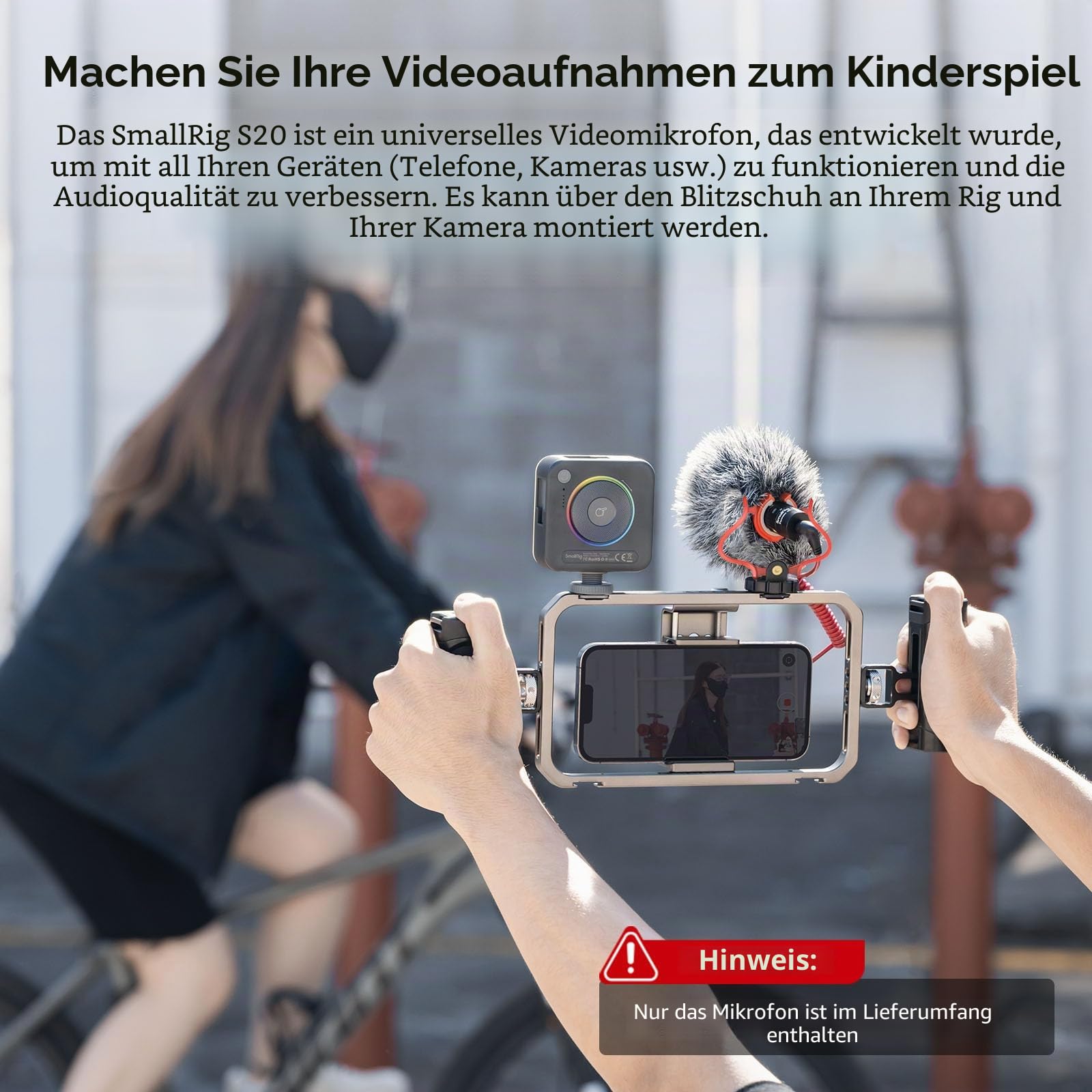 smallrig-forevala-s20-3468-dual-input-videomikrofon-richtmikrofon-3-5-mm-trs-trr image 2