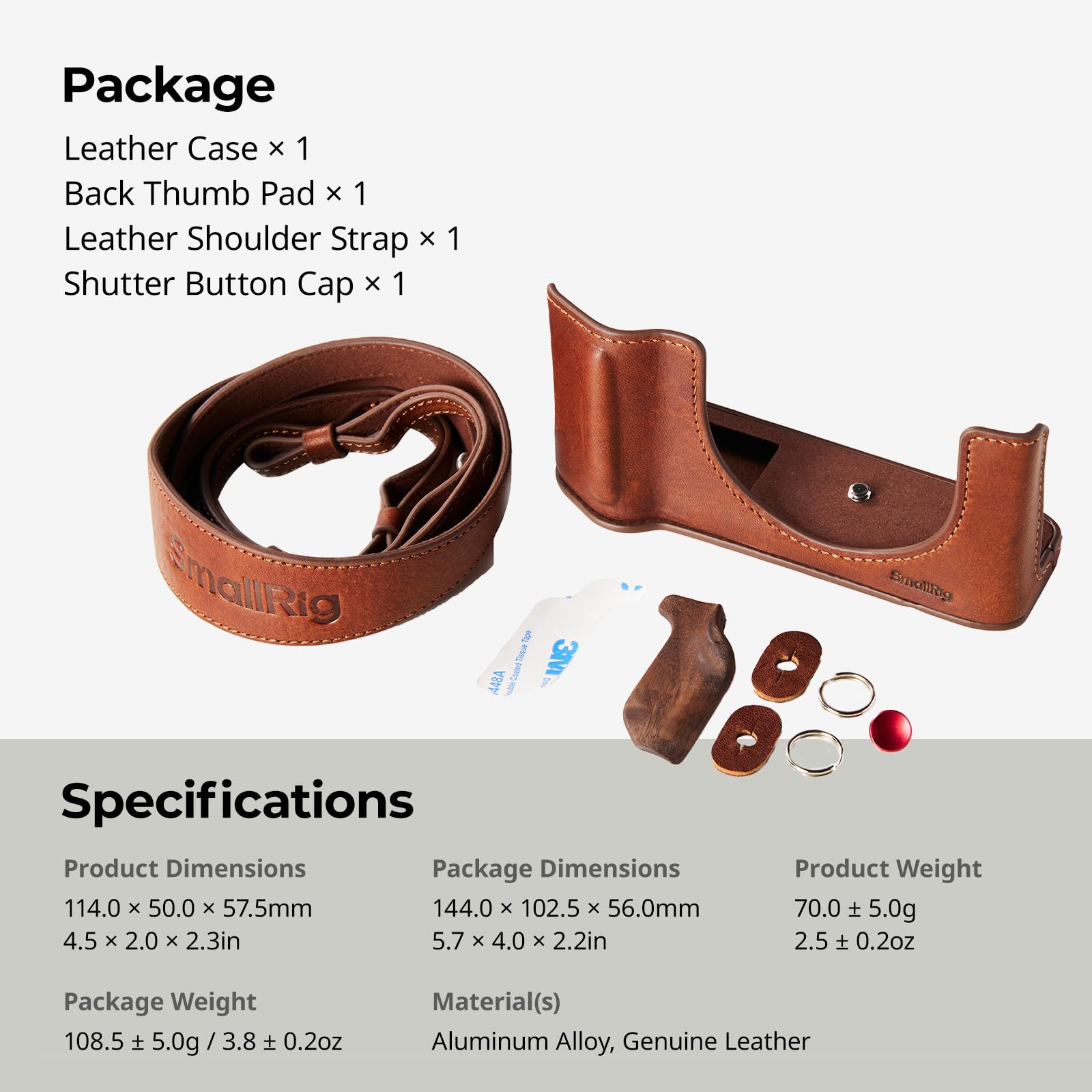 smallrig-5268-leder-set-braun-f-r-fujifilm-gfx100rf-mit-tasche-griff-und-schulte image 8