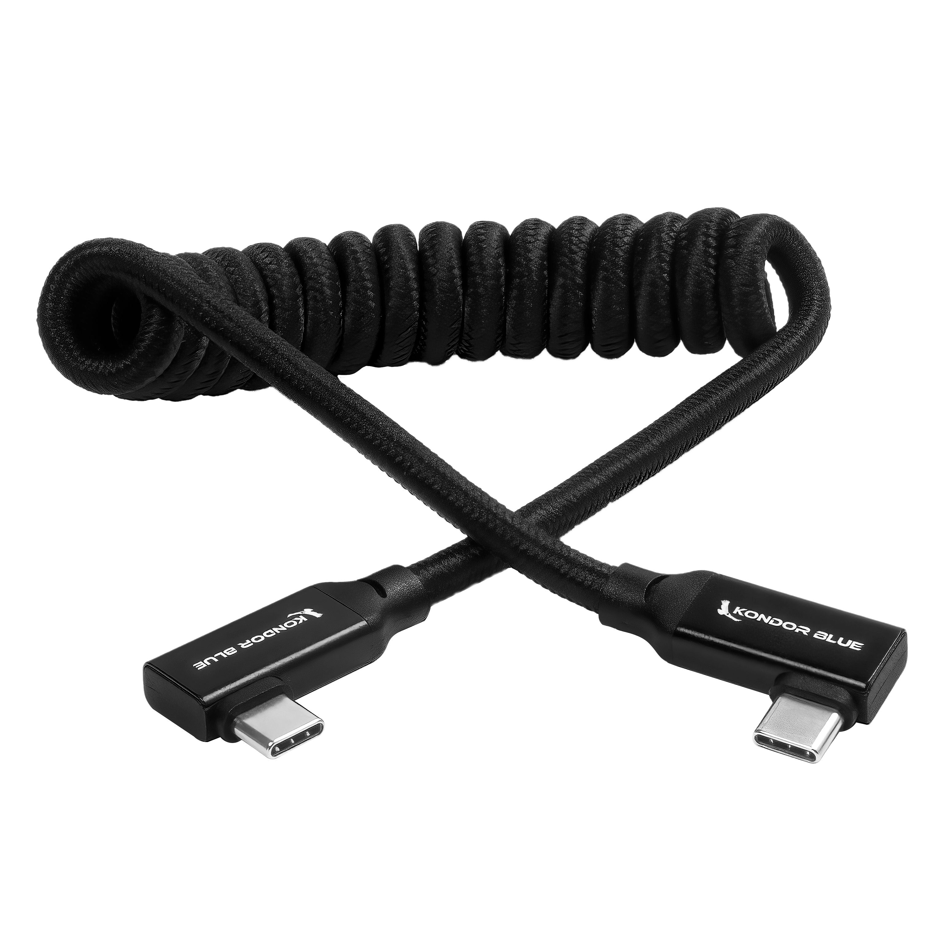kondor-blue-12-24-coiled-usb-c-3-2-right-angle-kabel-20gb-s-100w image 5