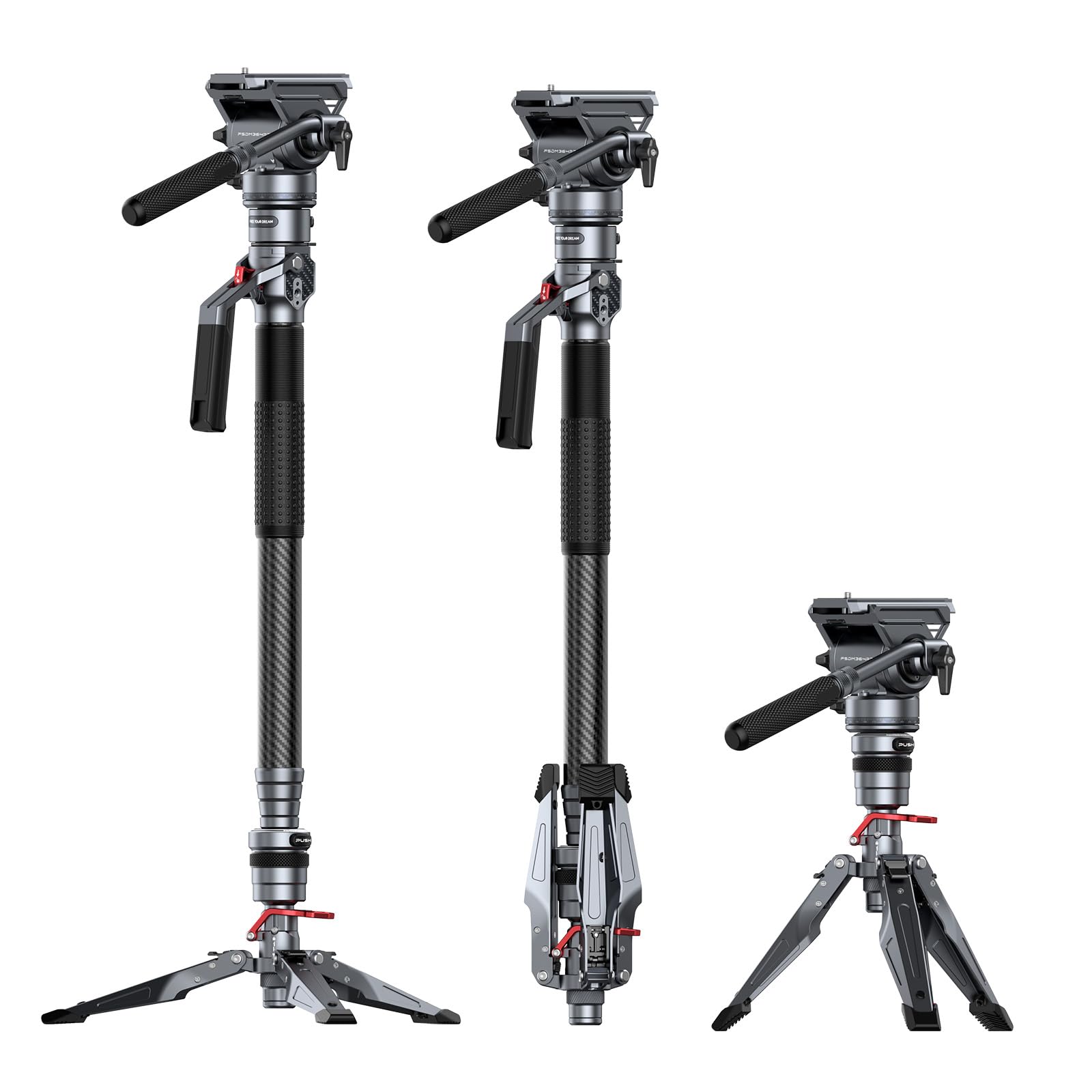 smallrig-5565-carbon-video-monopod-pro-175cm-mit-fluidkopf image 1