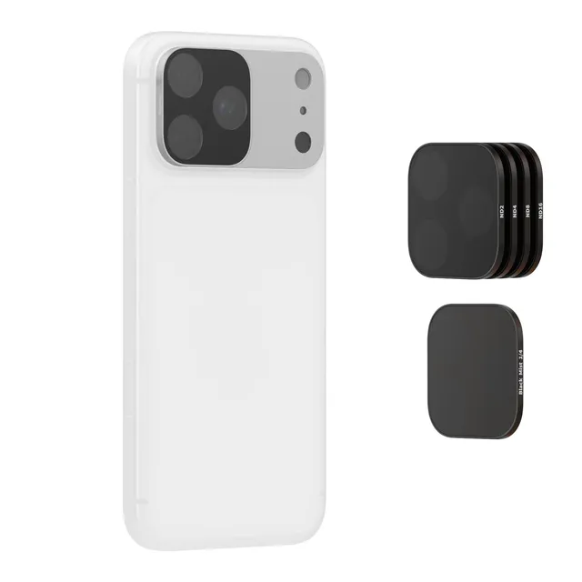 smallrig-6074-square-nd-black-mist-filter-kit-6er-f-r-iphone-17-pro-silber image 1