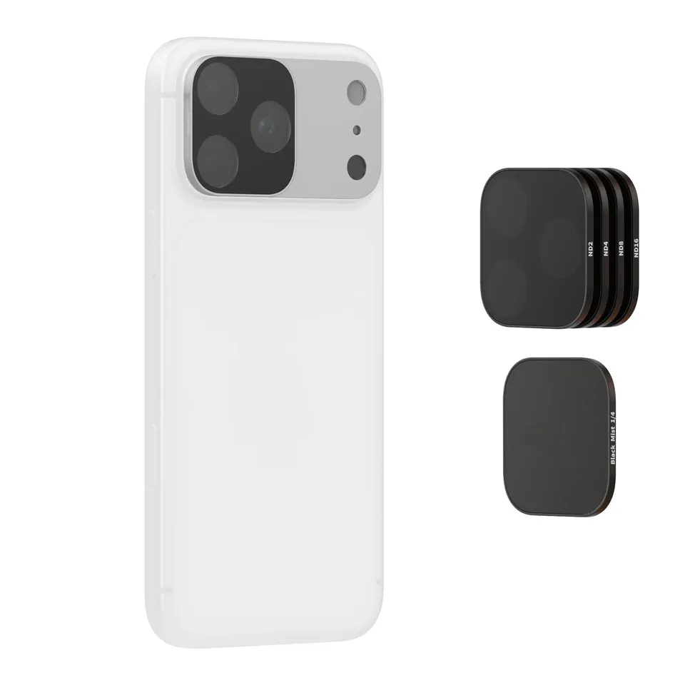 smallrig-6074-square-nd-black-mist-filter-kit-6er-f-r-iphone-17-pro-silber image 1