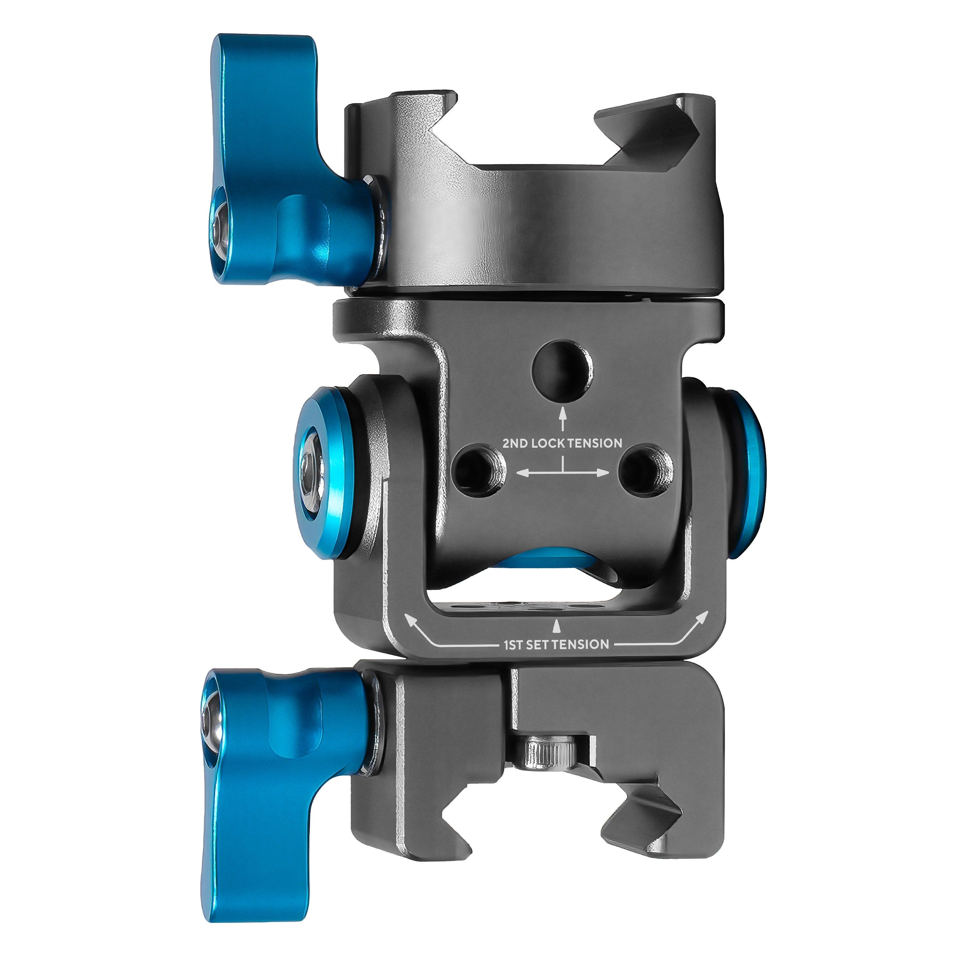 kondor-blue-nato-auf-nato-swivel-tilt-monitorhalterung-pan-tilt-f-r-7-monitore image 4