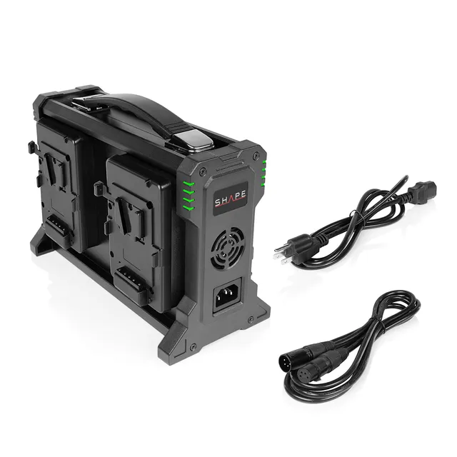 shape-full-play-intelligent-4-channel-v-mount-battery-charger-3a-dc-netzteil image 1