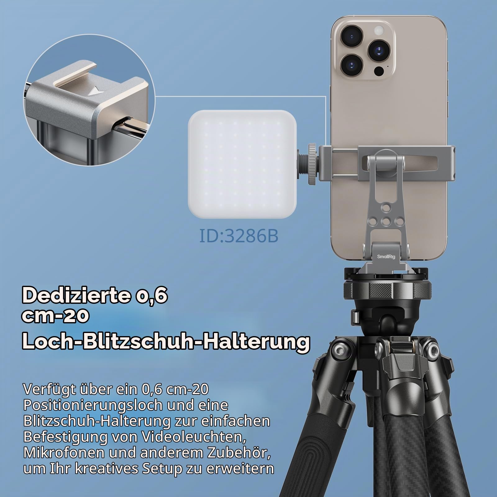 smallrig-metall-handyhalterung-5338-mit-arca-swiss-grundplatte image 5