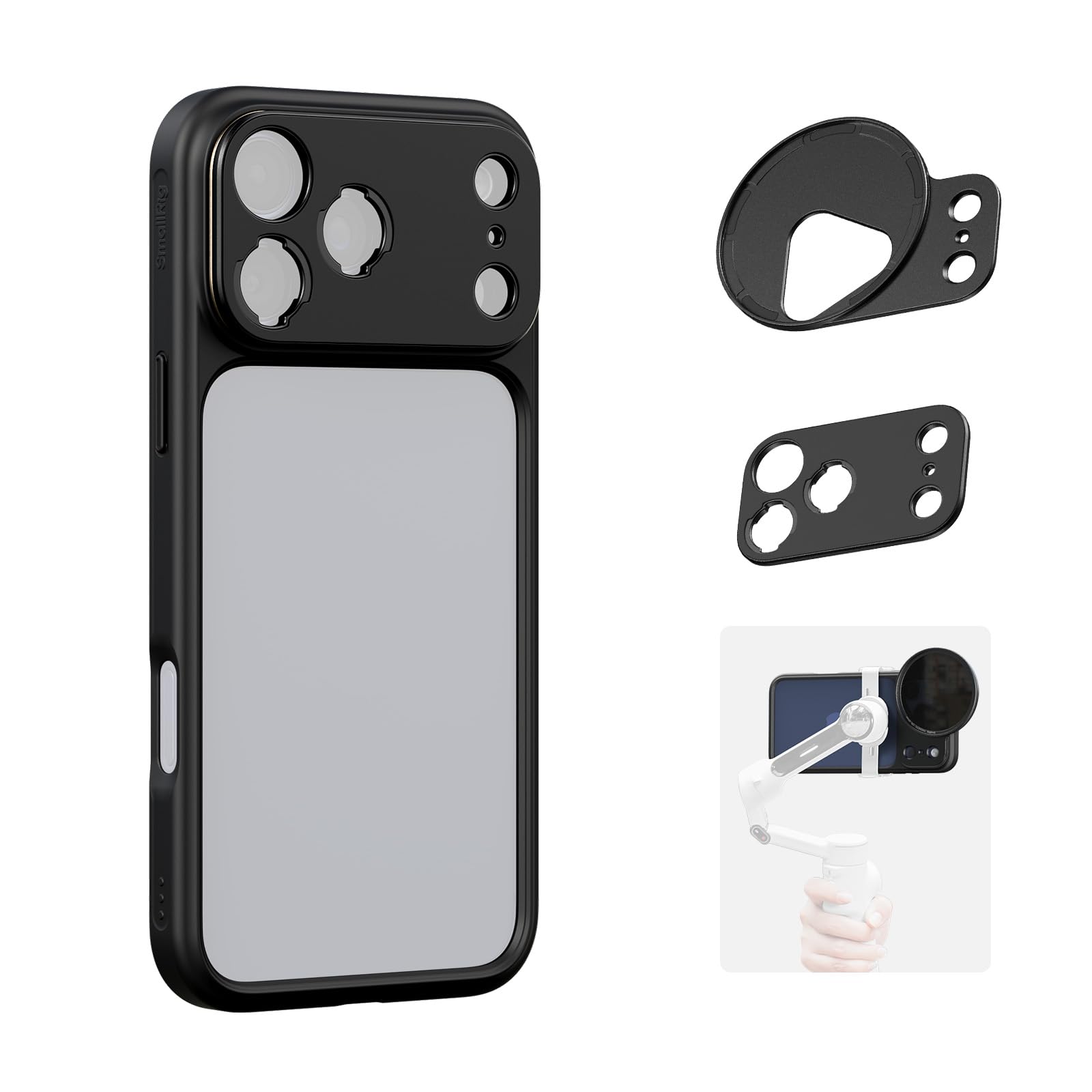 smallrig-filmov-bumper-handyh-lle-5790-f-r-iphone-17-pro-mit-67mm-filteradapter- image 1