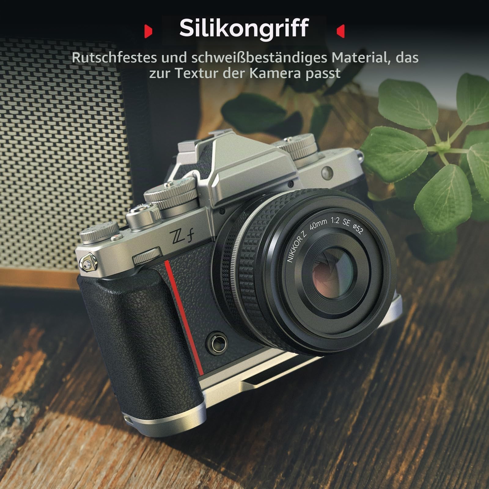 smallrig-5706-silikon-l-griff-silber-f-r-nikon-z-f-mit-arca-swiss-platte image 2