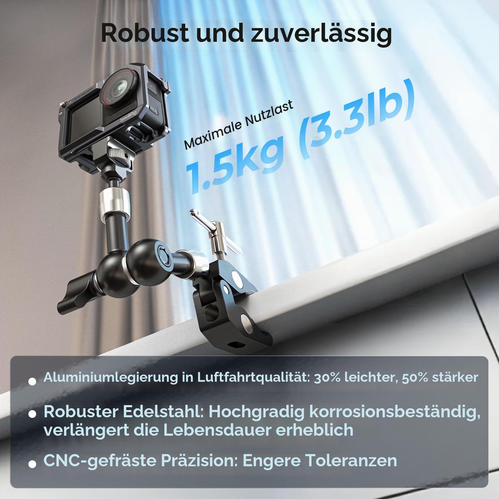 smallrig-5310-magic-arm-7-zoll-mit-krabbenklemme-1-4-20 image 5