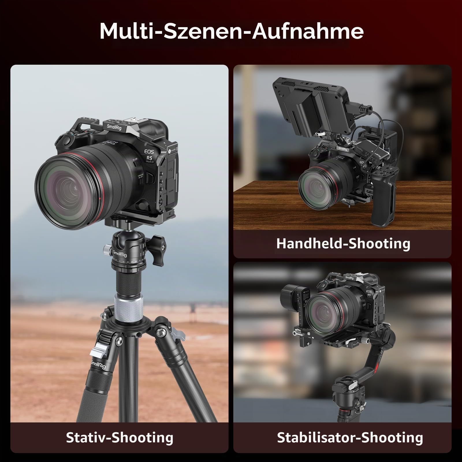 smallrig-4978b-kamera-cage-f-r-canon-eos-r5-mark-ii-mit-arca-swiss image 6