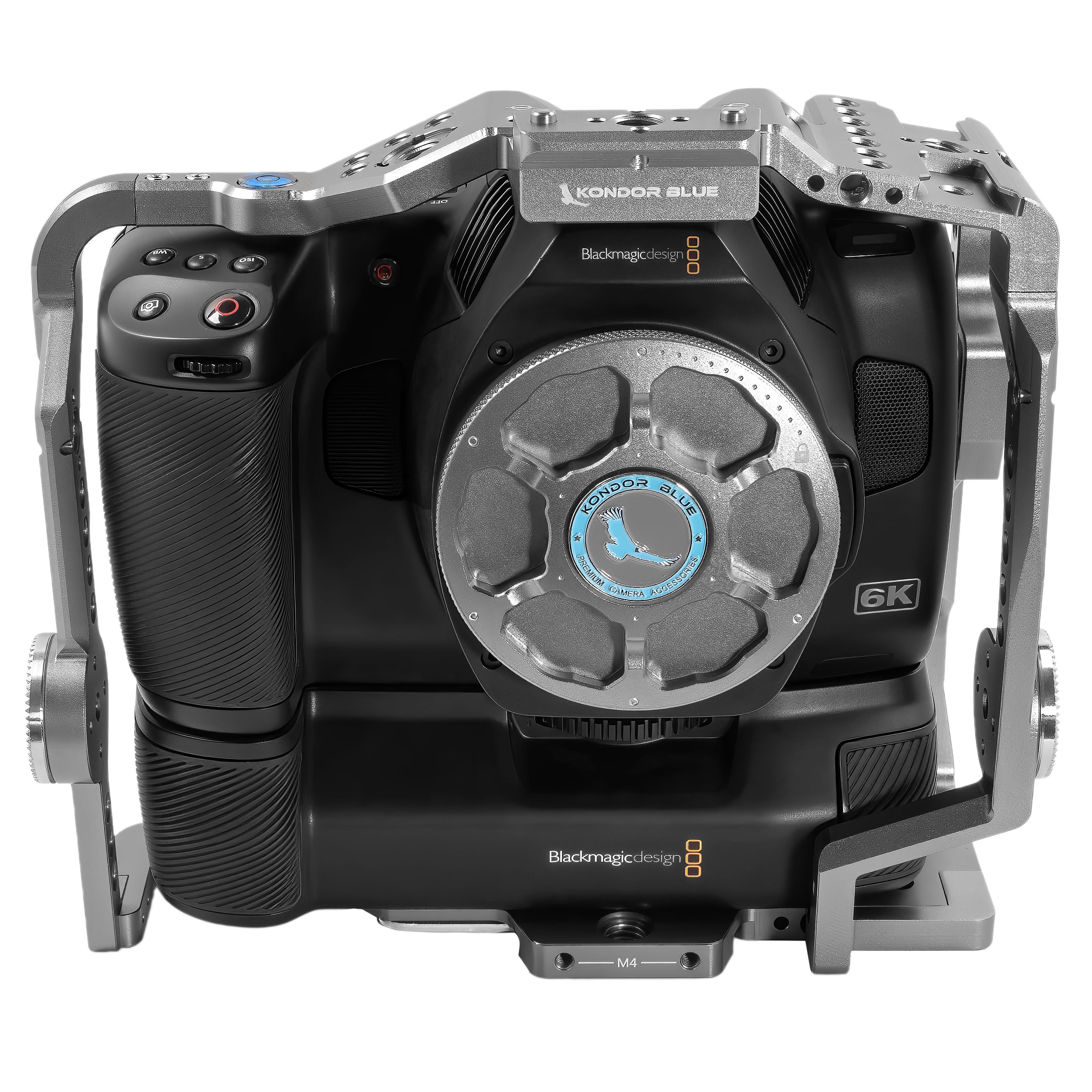 kondor-blue-bmpcc-6k-pro-6k-g2-cage-mit-battery-grip image 8
