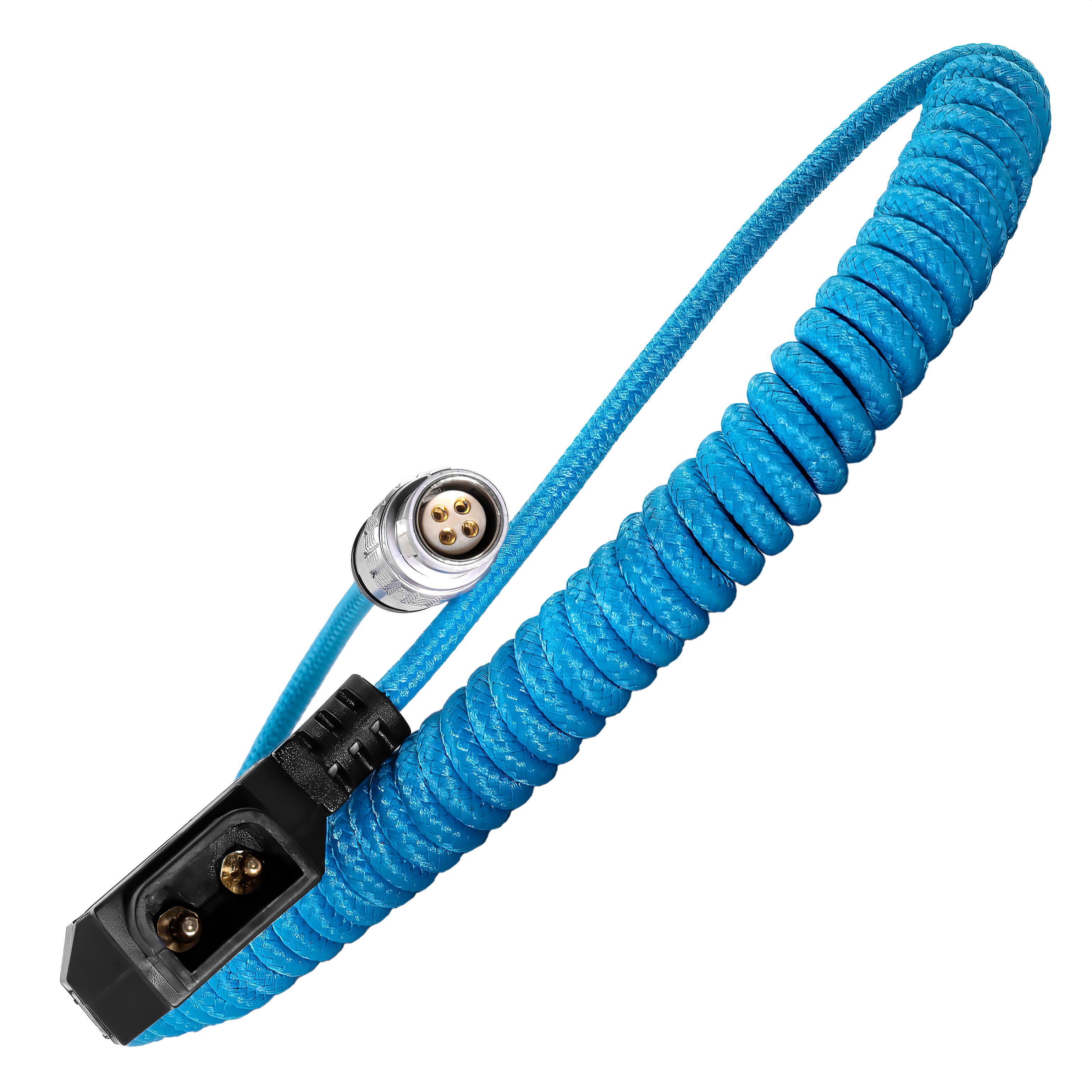 kondor-blue-coiled-d-tap-auf-lemo-4-pin-buchse-stromkabel-f-r-canon-c200-c300-mk image 2