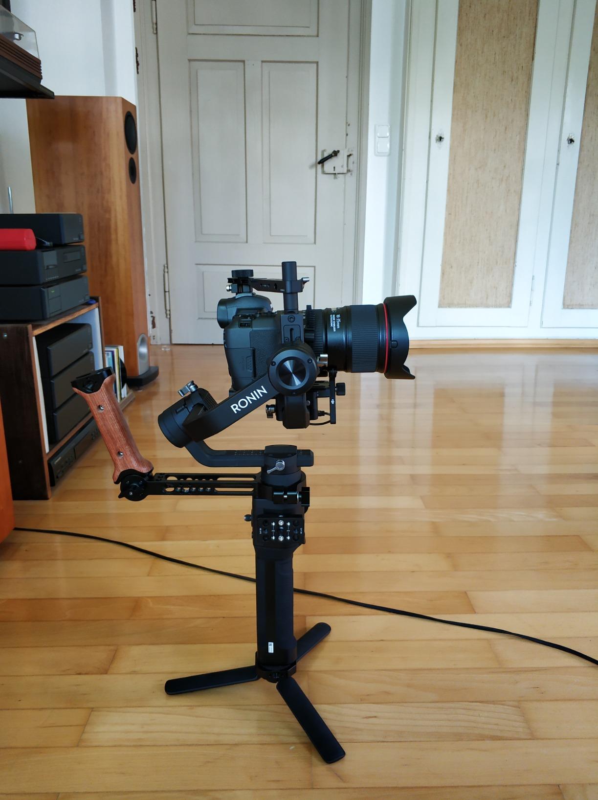 Macht den Gimbal erst komplett