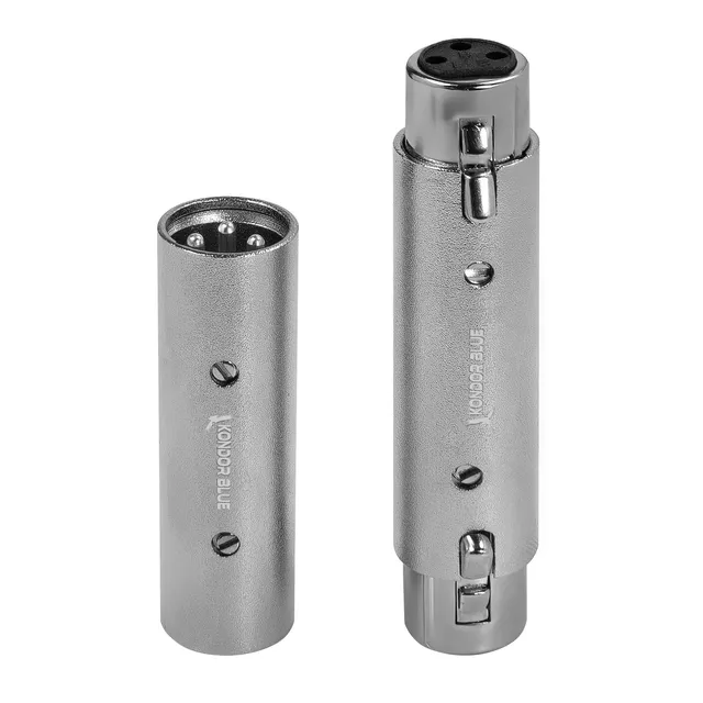 kondor-blue-xlr-adapter-paar-3-pin-male-male-female-female image 1