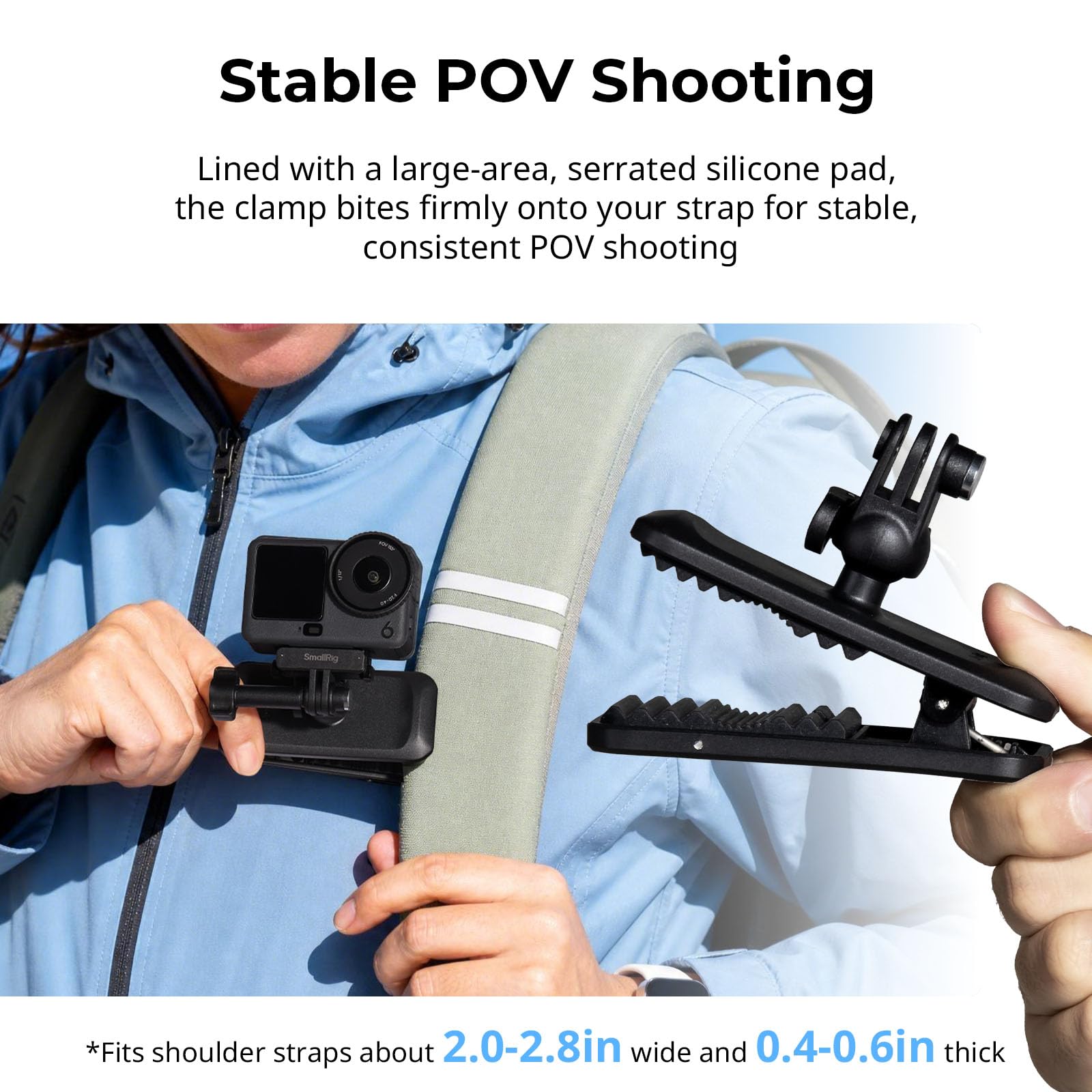 smallrig-6307-rucksack-clip-halterung-f-r-dji-osmo-action-6-nano image 3