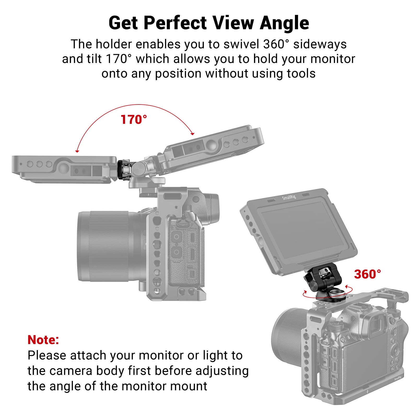 smallrig-2348-cf-monitorhalterung-schwenken-neigen-mit-3-8-positionierstiften image 4