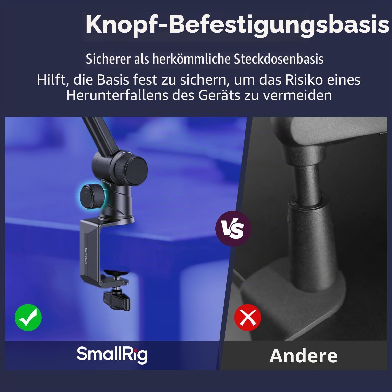 smallrig-4303-mikrofonarm-galgenstativ-360-mit-tischklemme-1-5-kg image 3