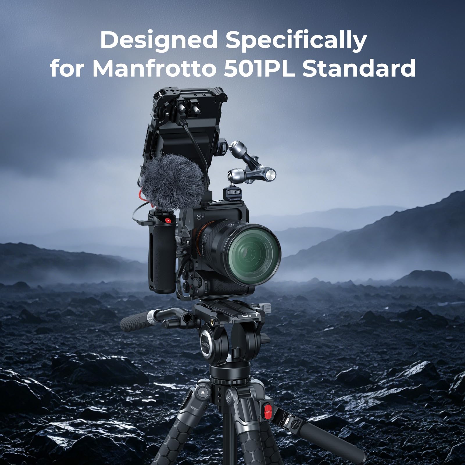 smallrig-6318-montageplatte-f-r-manfrotto-501pl-mit-horizontal-vertikal-wechsel image 2