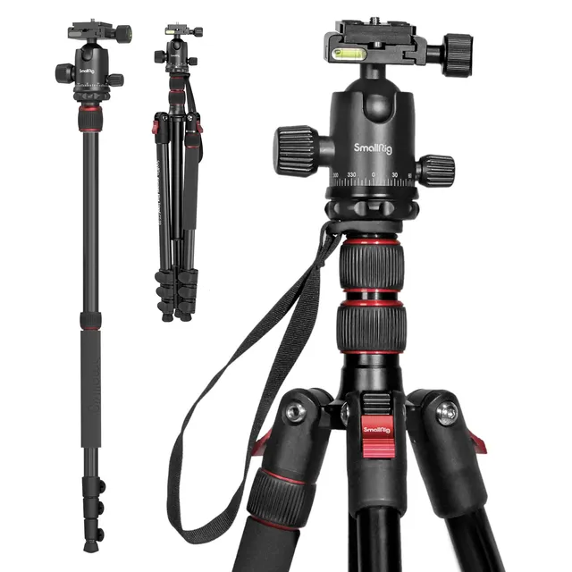 smallrig-3474c-stativ-einbeinstativ-200cm-mit-36mm-panorama-kugelkopf-15kg-tragk image 1