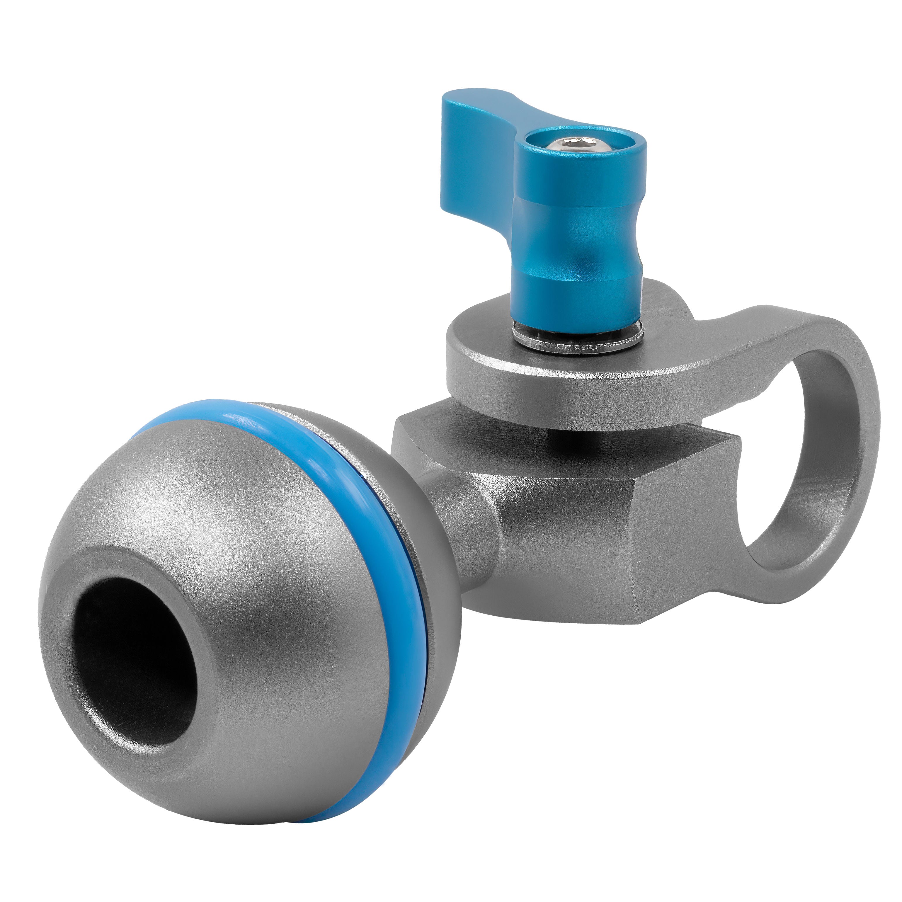 kondor-blue-ball-head-auf-15mm-rod-klemme-f-r-magic-arms image 3