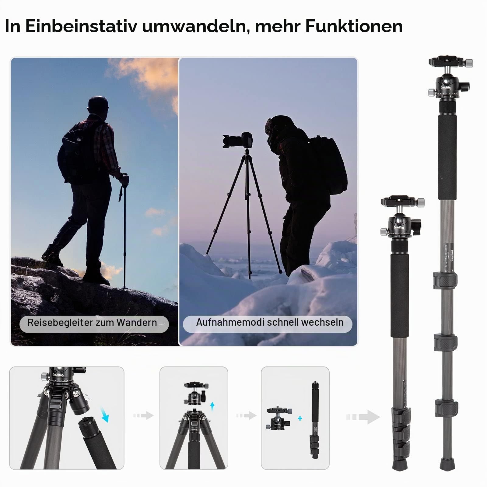 smallrig-4060-freerover-carbon-stativ-mit-einbeinstativ-und-360-kugelkopf-bis-10 image 8