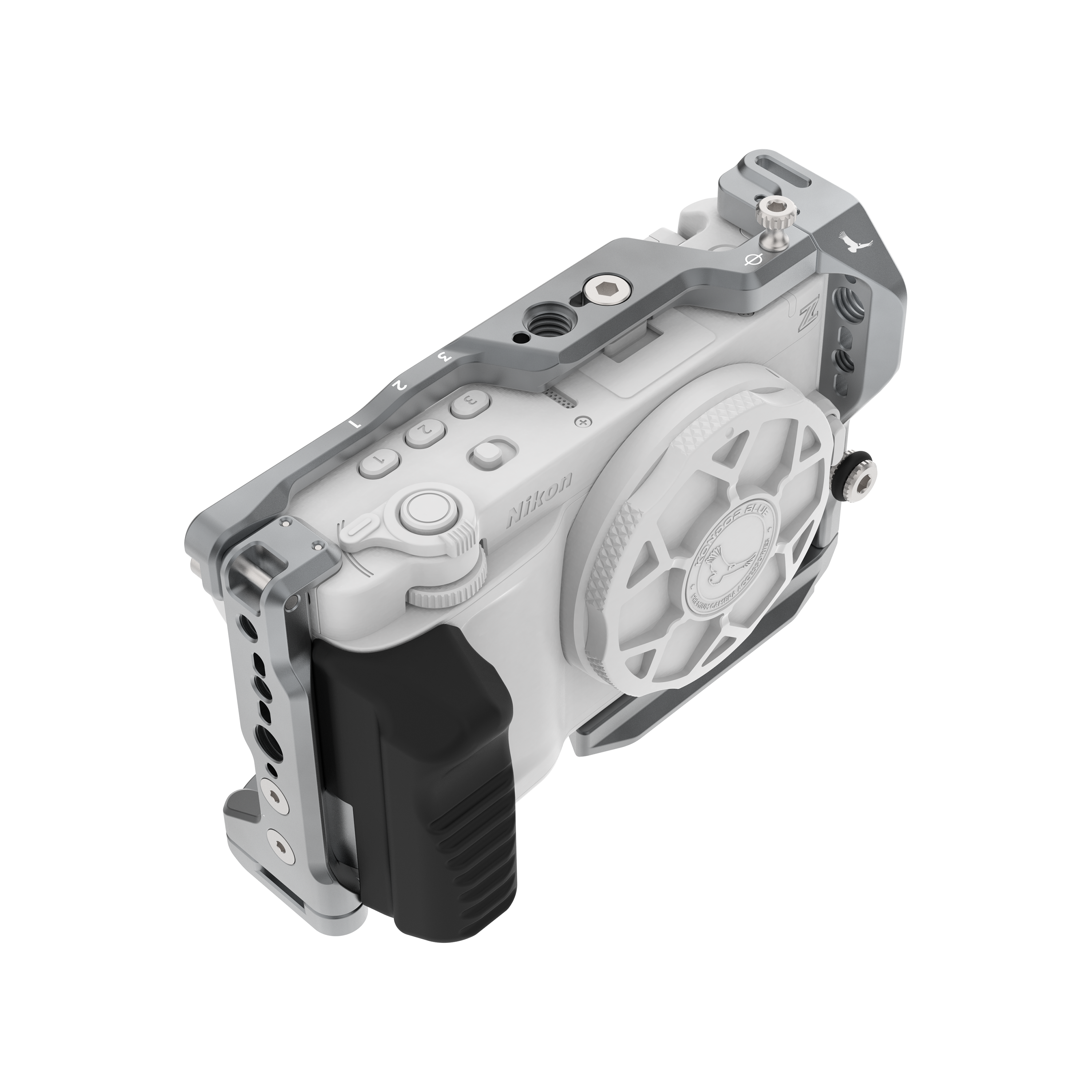 kondor-blue-nikon-zr-cage-kamerak-fig-mit-griff-und-arca-platte image 1