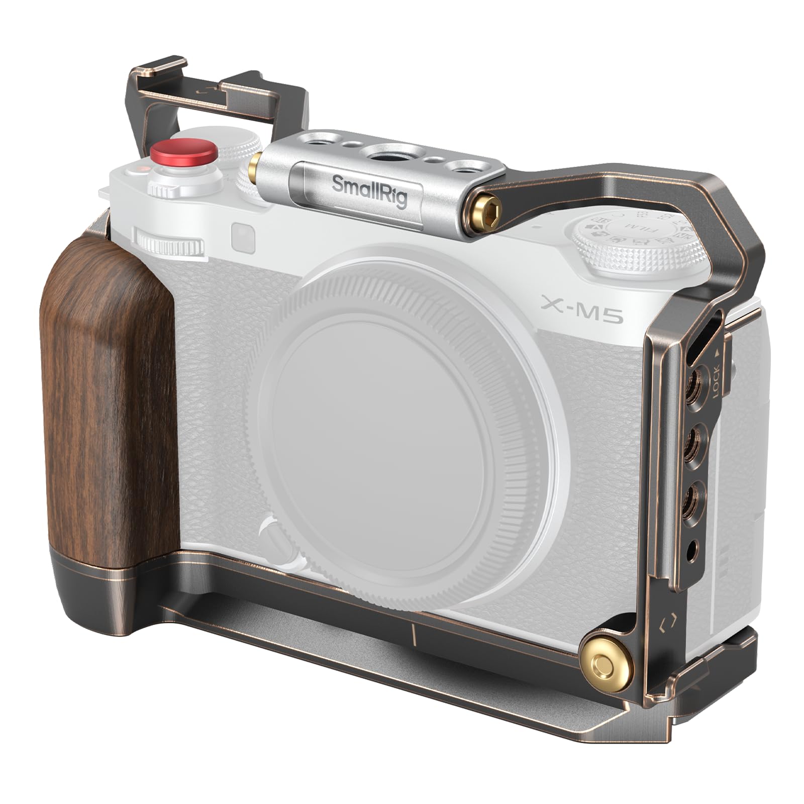 smallrig-retro-k-fig-f-r-fujifilm-x-m5-mit-holzgriff-und-arca-4892 image 1