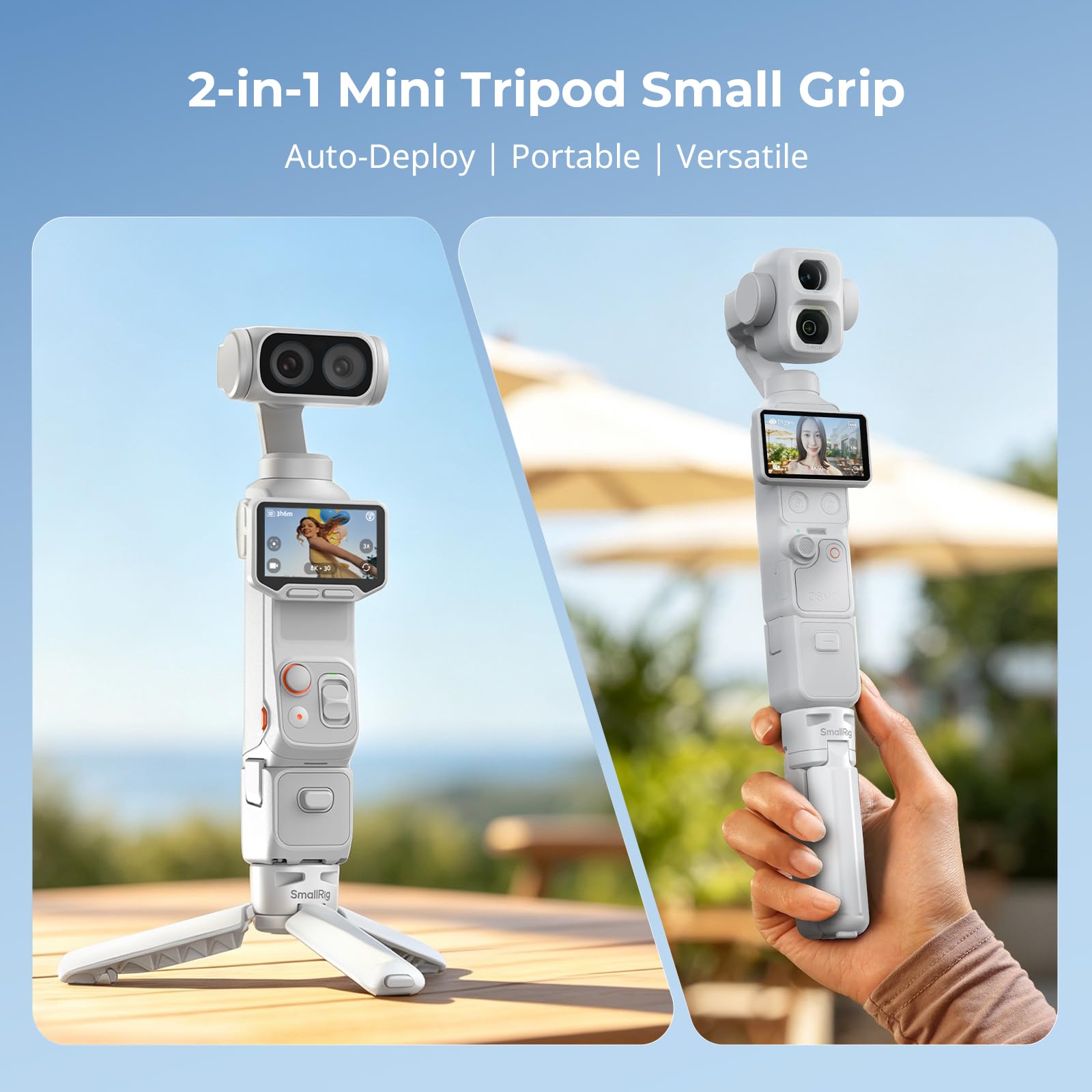 smallrig-mini-stativ-mit-ein-klick-ffnung-f-r-actionkamera-bis-500g image 2