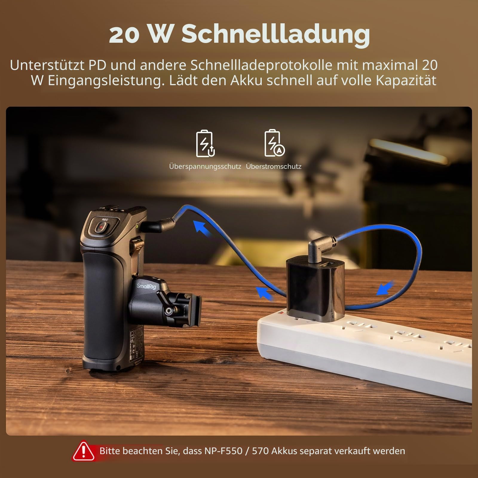 smallrig-5235-drehbarer-seitengriff-mit-trigger-rec-f-r-canon-blackmagic image 5