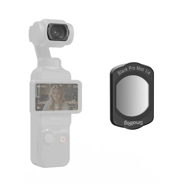 smallrig-magnetischer-black-diffusion-filter-1-4-f-r-dji-osmo-pocket-3-4-5828 image 1