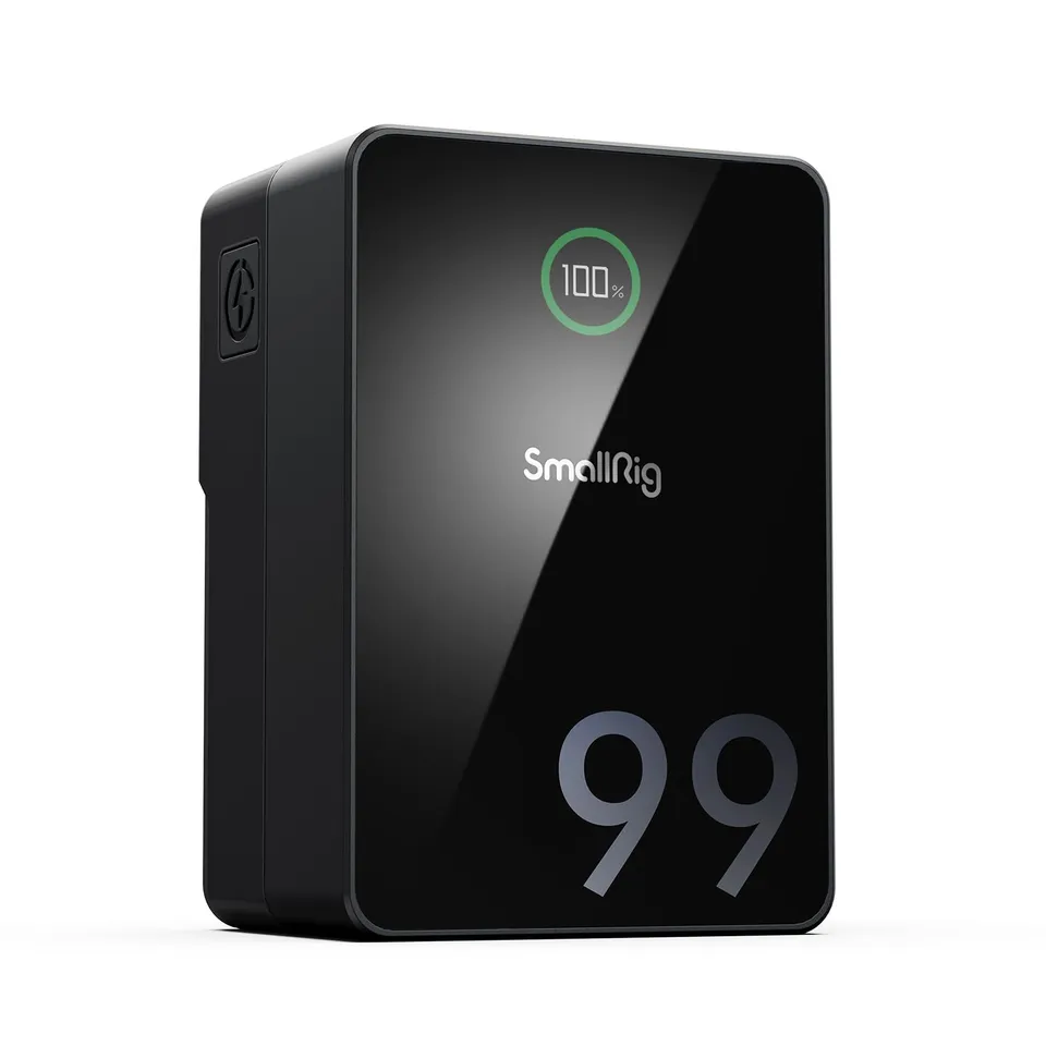 smallrig-vb99-pro-4292-v-mount-akku-99wh-mit-100w-pd-usb-c-und-tft-display image 1