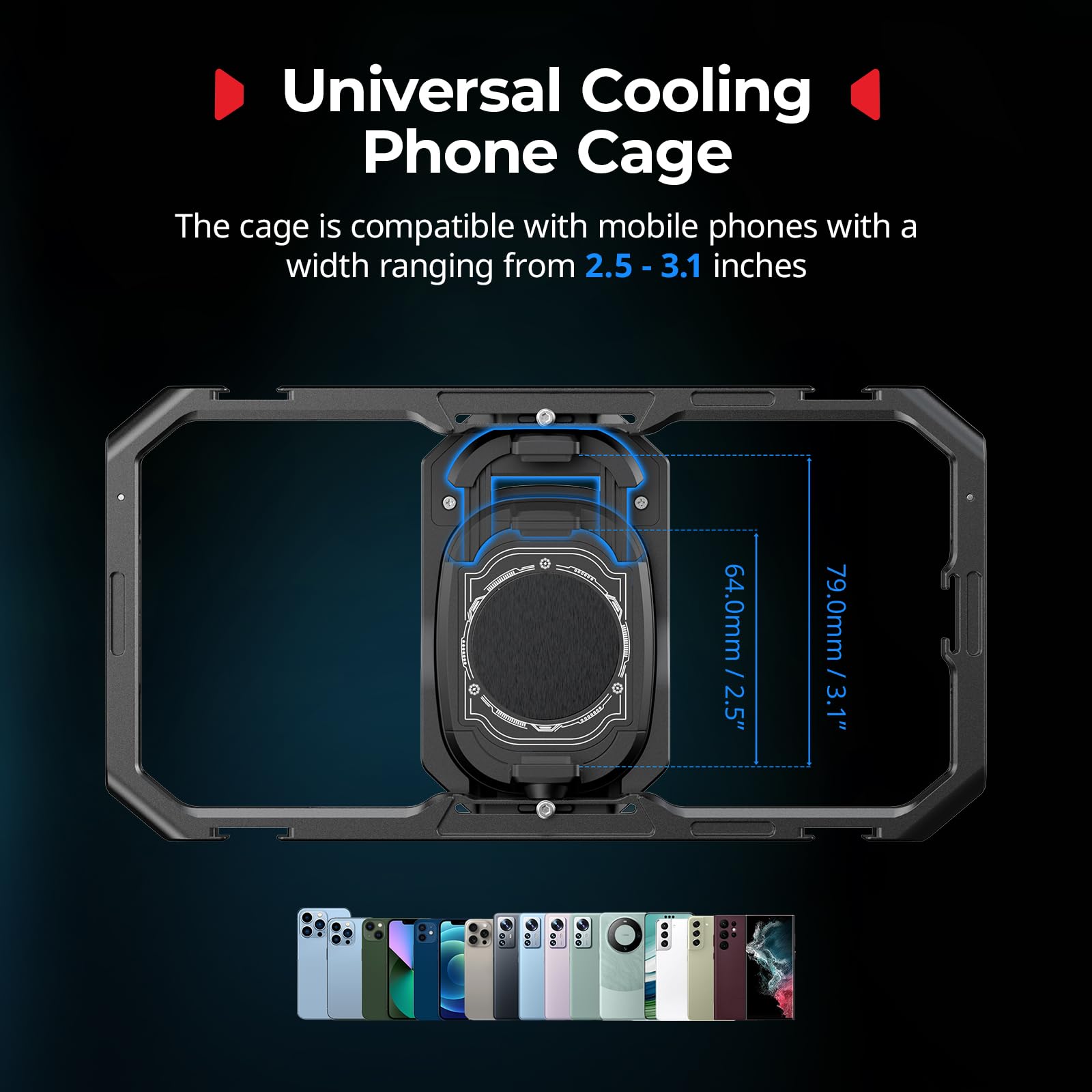 smallrig-5275-universal-hyper-chill-k-hl-cage-f-r-smartphones-64-79-mm-mit-15w-k image 4