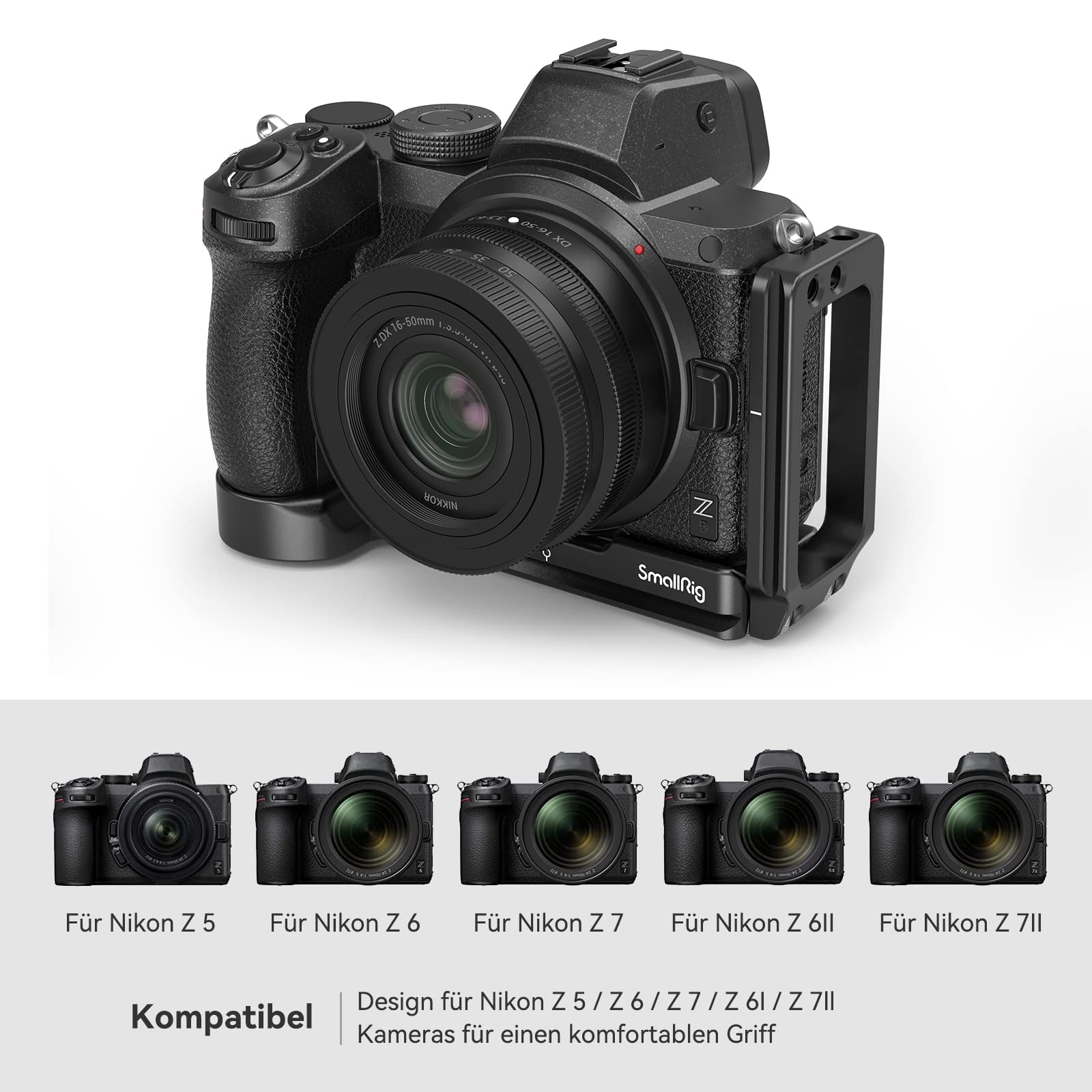 smallrig-l-bracket-2947-l-winkel-f-r-nikon-z5-z6-z7-z6ii-z7ii image 5