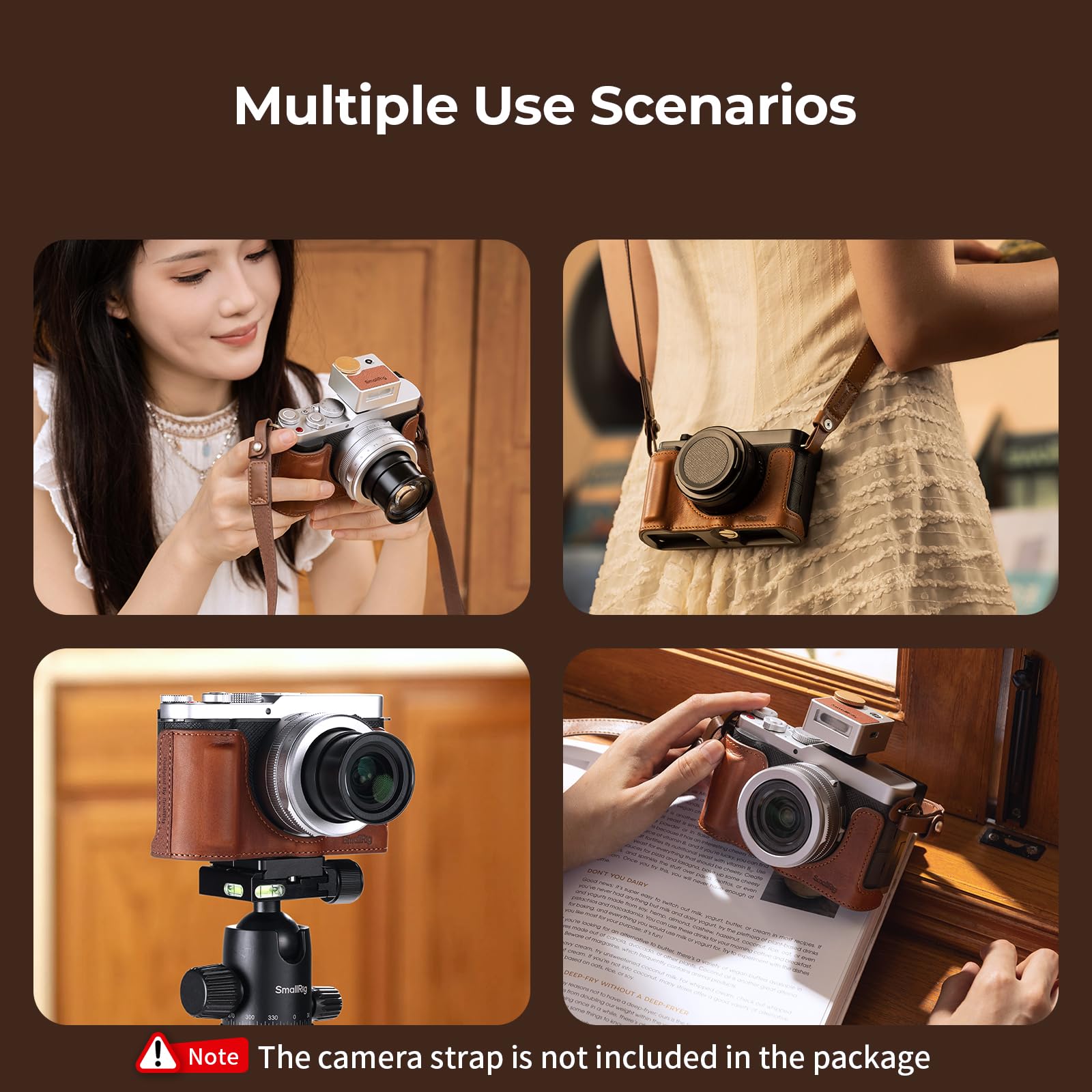 smallrig-halbtasche-aus-echtleder-f-r-panasonic-lumix-l10-mit-frontgriff-braun-5 image 7