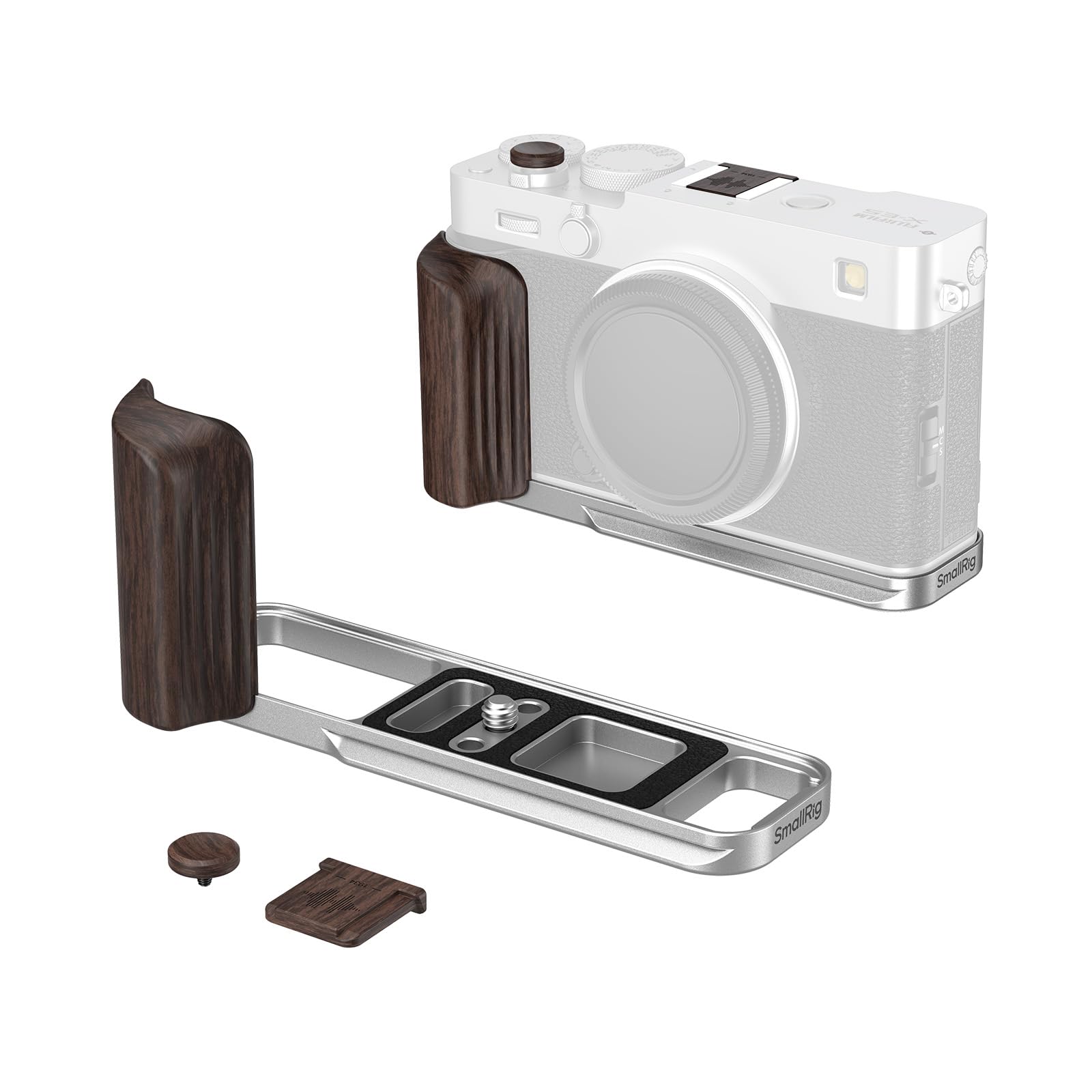 smallrig-6236-ebenholz-l-griff-silber-f-r-fujifilm-x-e5-arca-swiss image 1