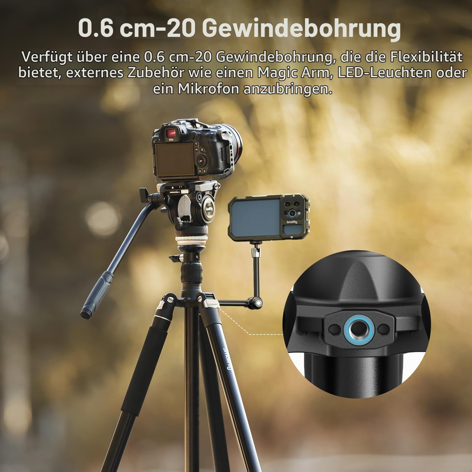 smallrig-ct210-videostativ-75-zoll-mit-fluidkopf-und-nivellierbasis-4475 image 8