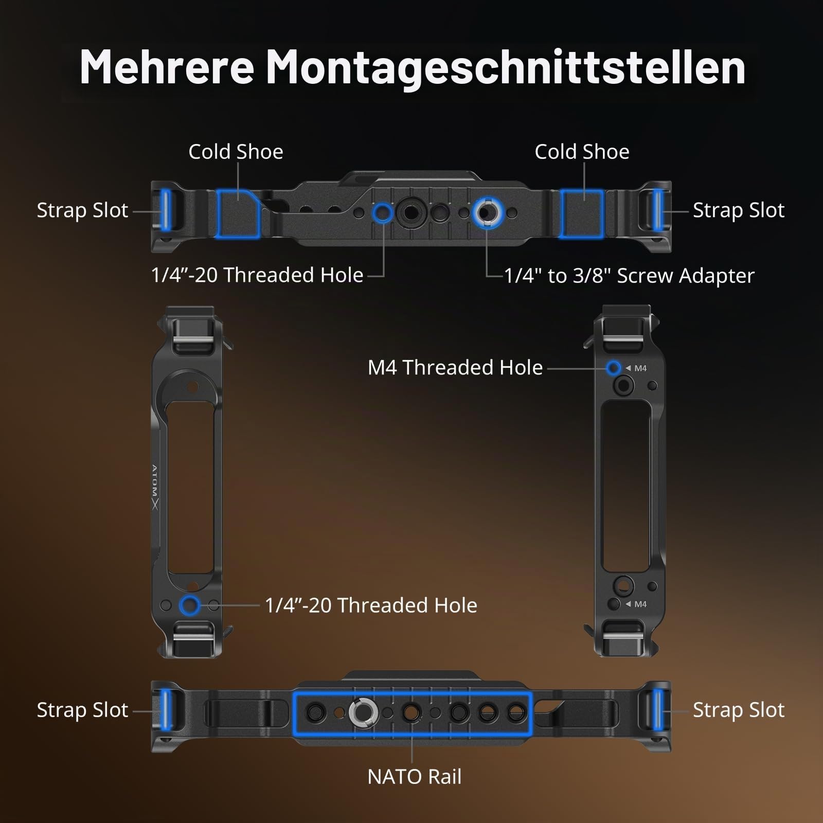smallrig-2209-monitor-cage-f-r-atomos-ninja-v-mit-hdmi-klemme-und-ssd-sicherung image 5