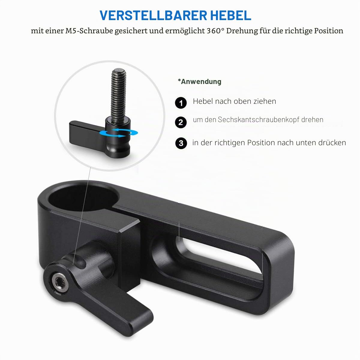 smallrig-1549-15mm-rod-mount-einzel-schienenklemme-f-r-rod-extension image 4
