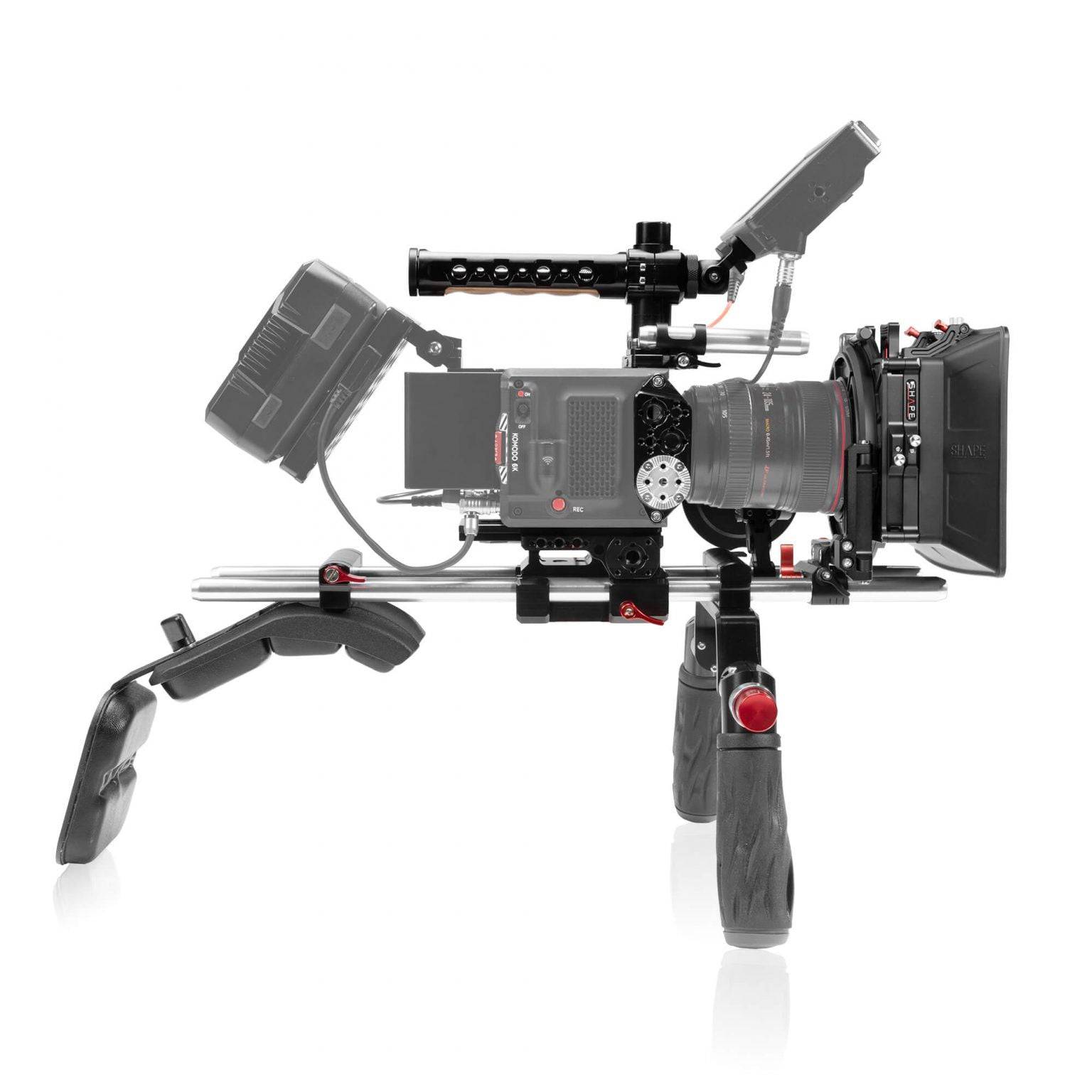 shape-shoulder-mount-kit-mit-matte-box-und-follow-focus-f-r-red-komodo-komodo-6k image 5