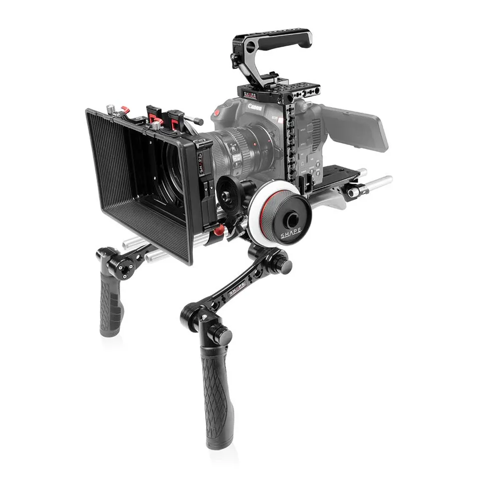 shape-canon-eos-c80-baseplate-kit-mit-matte-box-und-follow-focus image 1