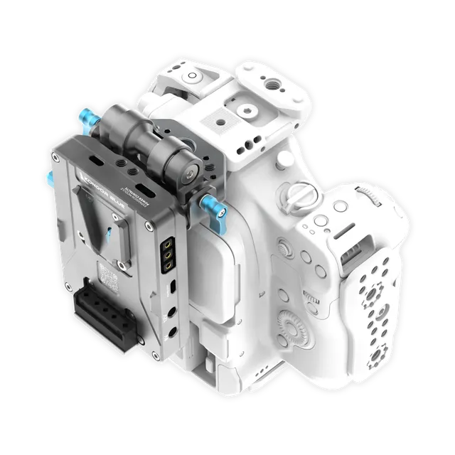 kondor-blue-canon-c80-cage-battery-plate-kit image 1