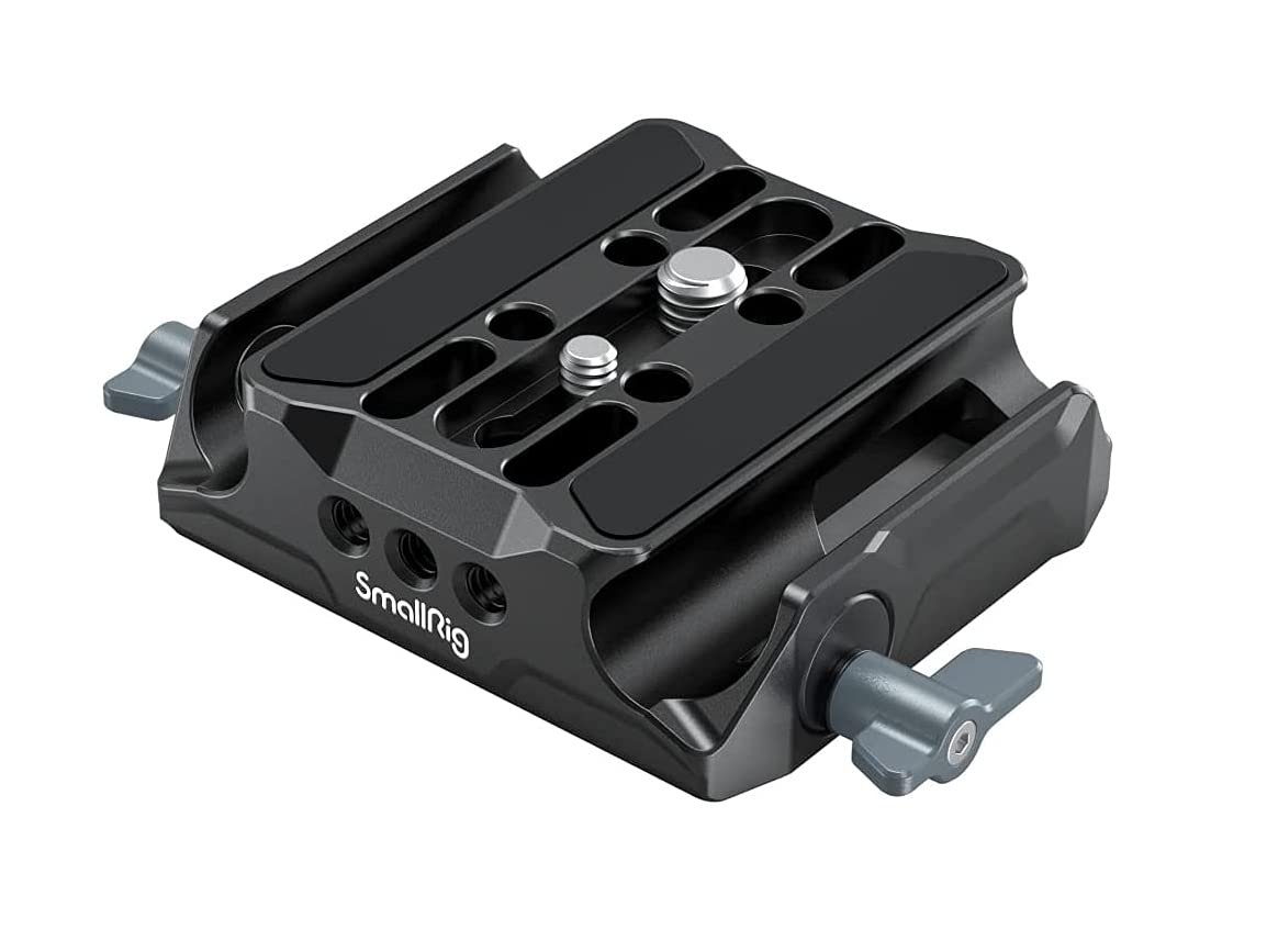 smallrig-3357-universal-lws-baseplate-mit-dual-15mm-rod-aufnahme image 1