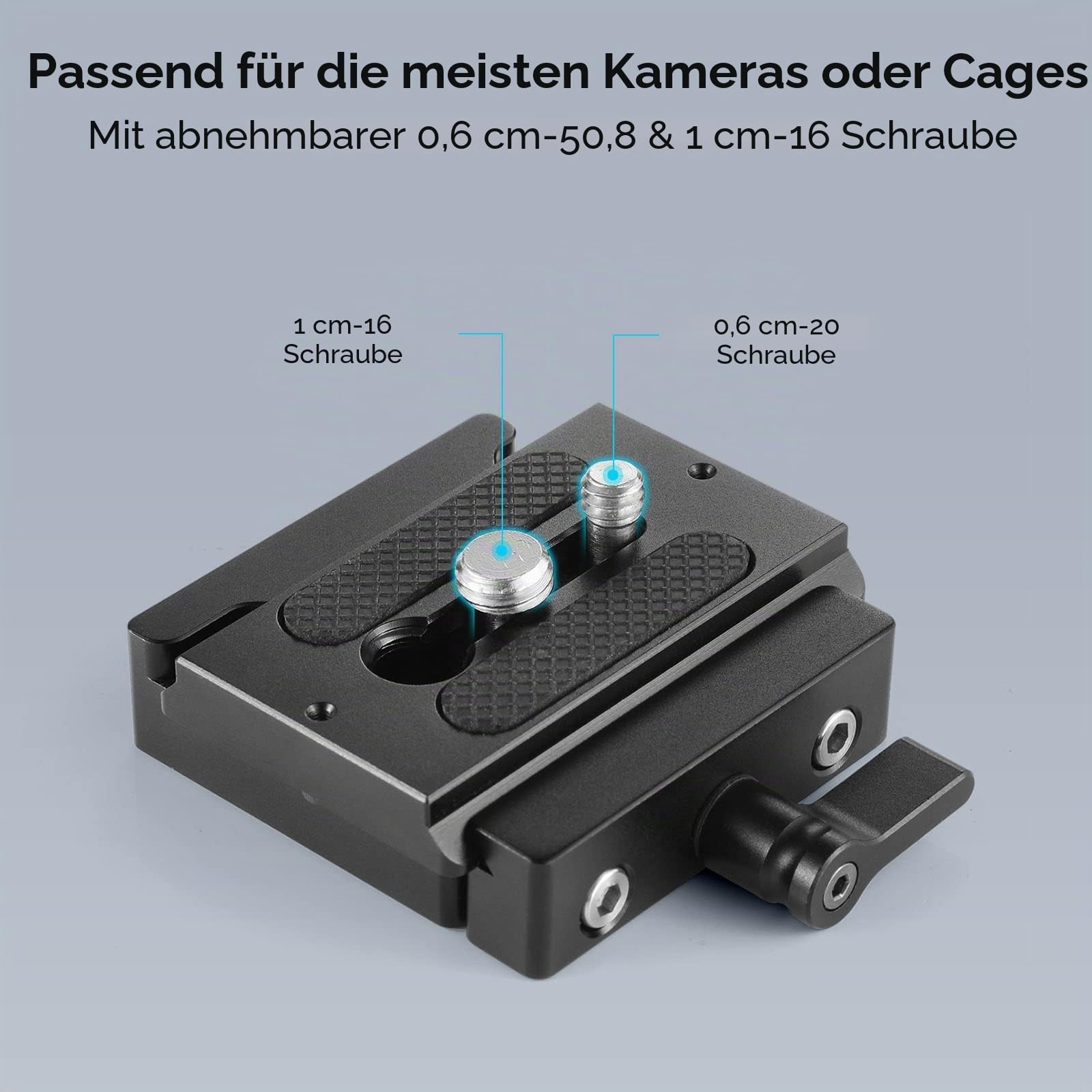 smallrig-schnellwechsel-klemme-und-platte-baseplate-f-r-arca-standard-2280 image 3