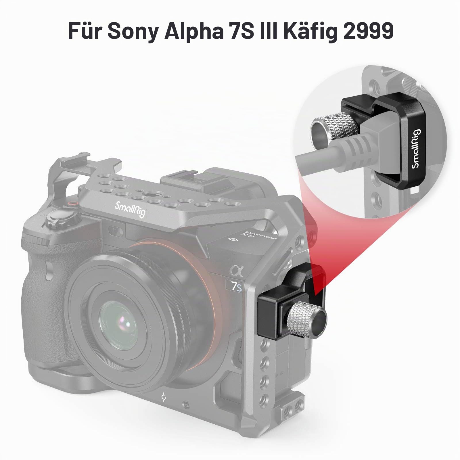 smallrig-3000-hdmi-kabelklemme-f-r-sony-alpha-7-v-7-iv-7r-v-7s-iii-cage-2999 image 2