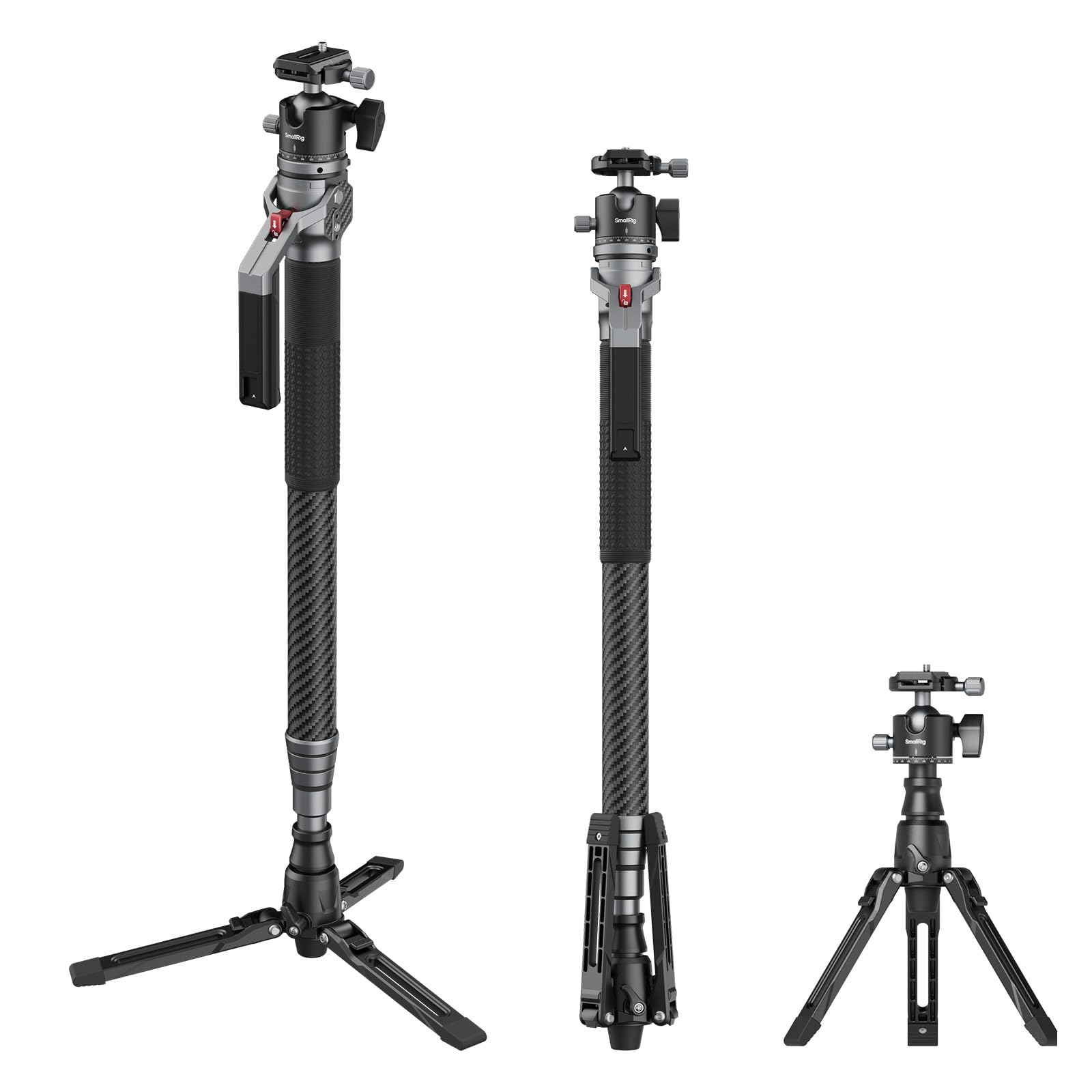 smallrig-5564-carbon-einbeinstativ-166-5-cm-mit-kugelkopf-5-kg-traglast image 1