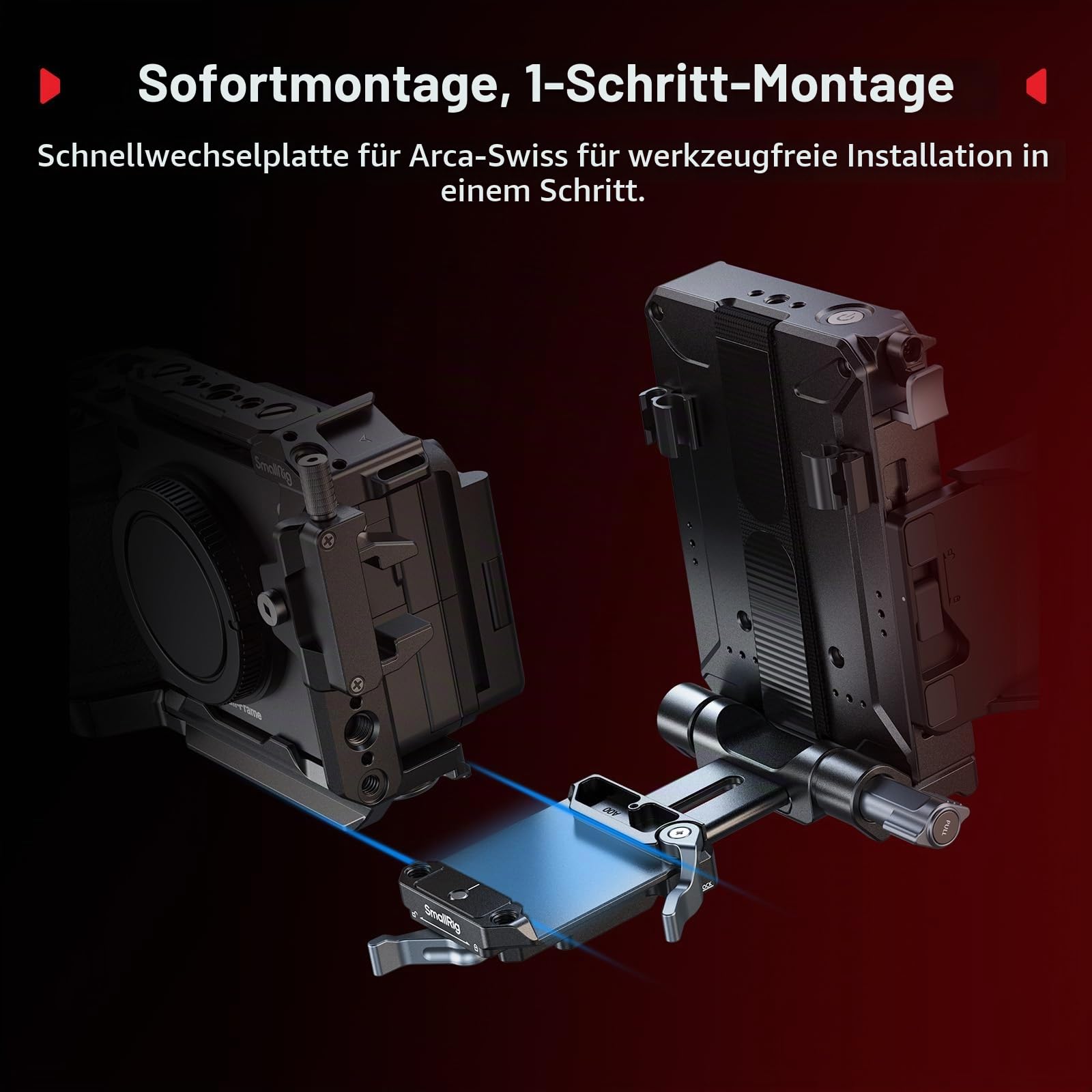 smallrig-v-mount-akkuplatten-kit-arca-qr-mit-lcd-schutz-d-tap-usb-c image 2